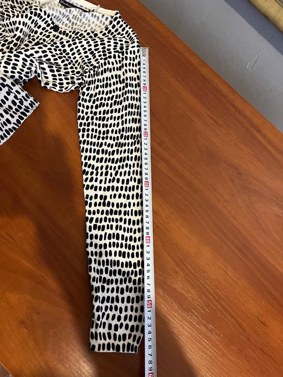 Gudrun Sjoden GUDRUN SJODEN BLACK/WHITE DOTTER LIGHTWEIGHT CARDIGAN XS Size XS / US 0-2 / IT 36-38 - 12 Thumbnail