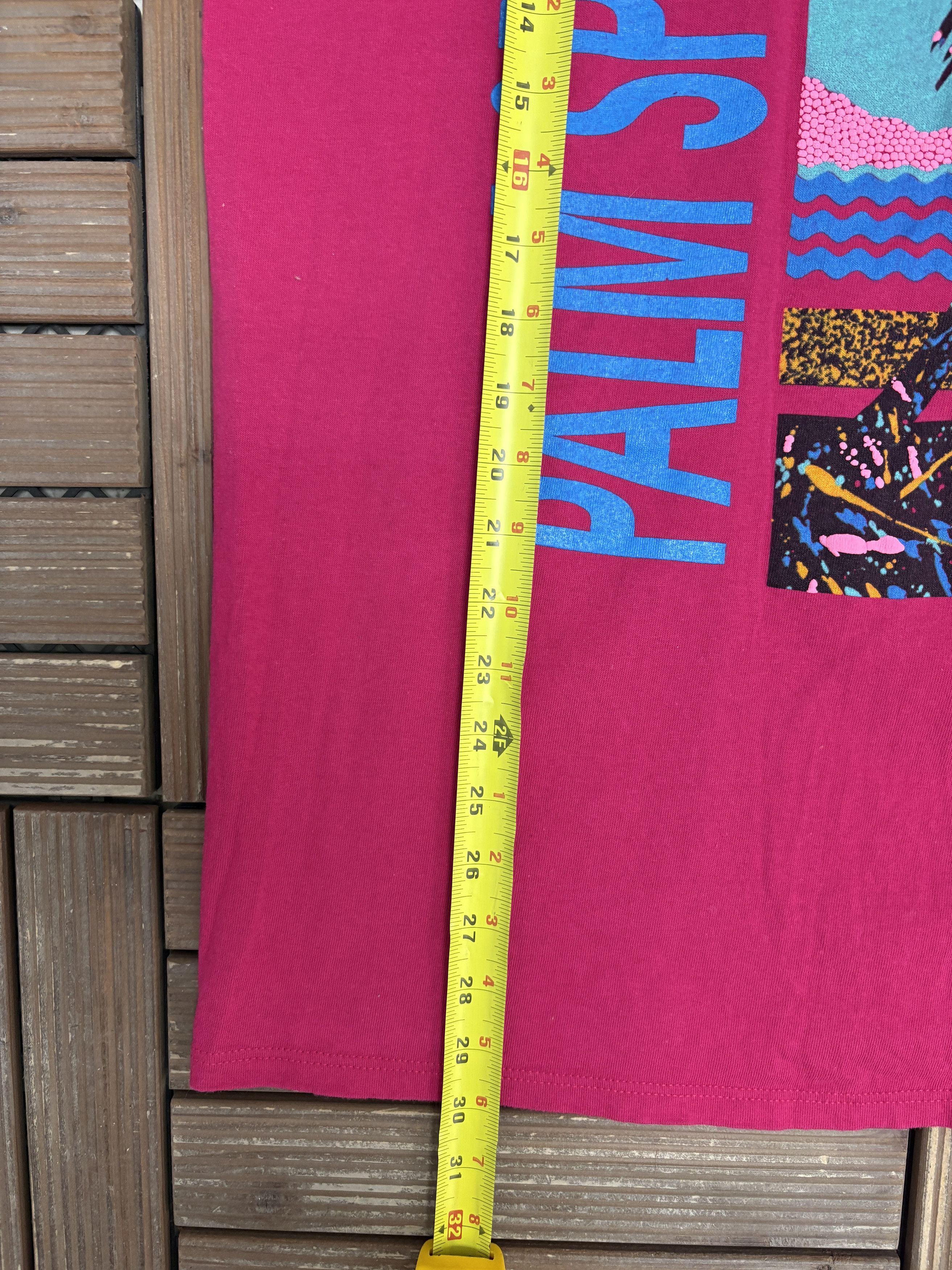 Vintage Palm Springs, California Vintage Pink T-Shirt Tee Size US XL / EU 56 / 4 - 8 Thumbnail