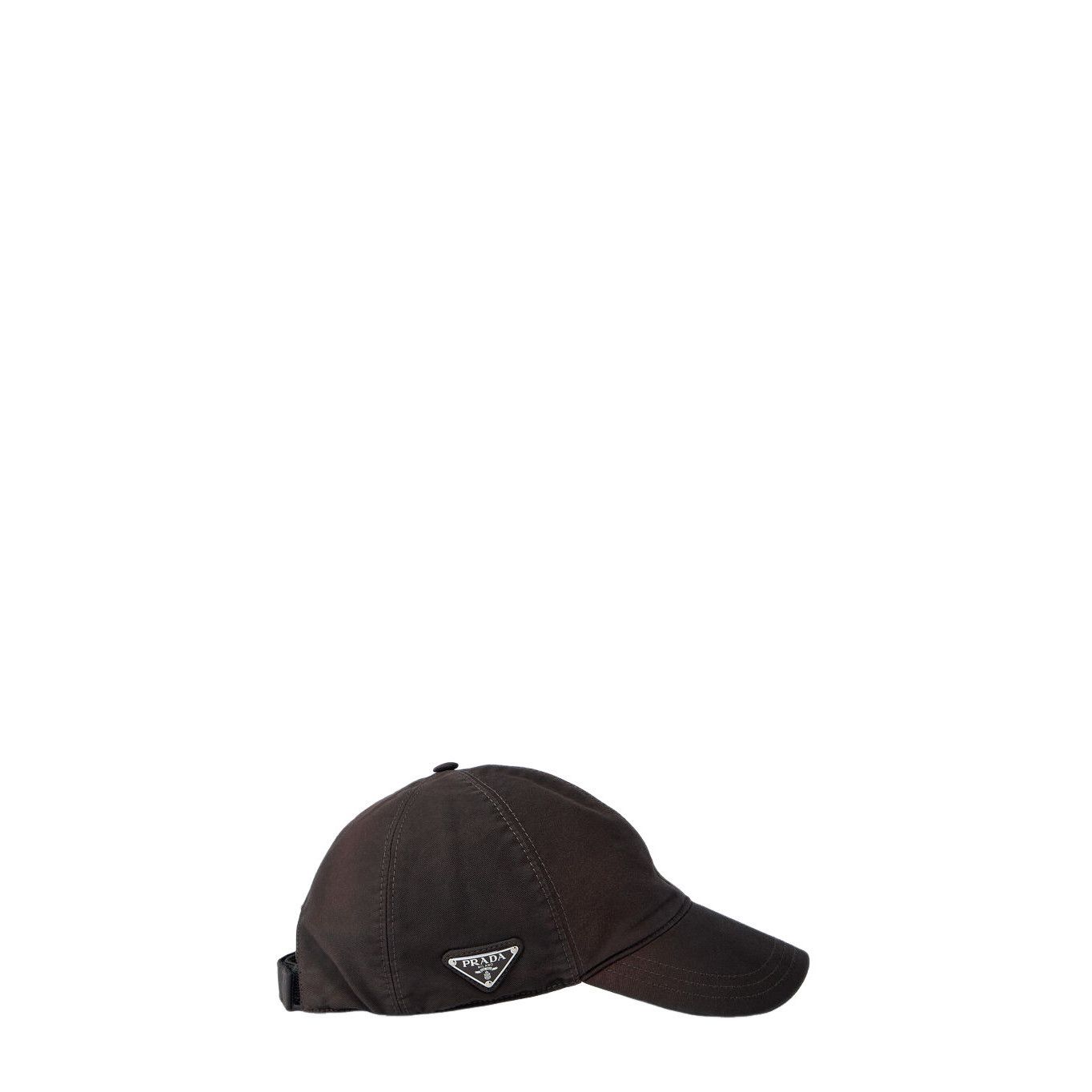 PRADA Ebony Cotton Baseball Cap New And Authentic (Men's Siz