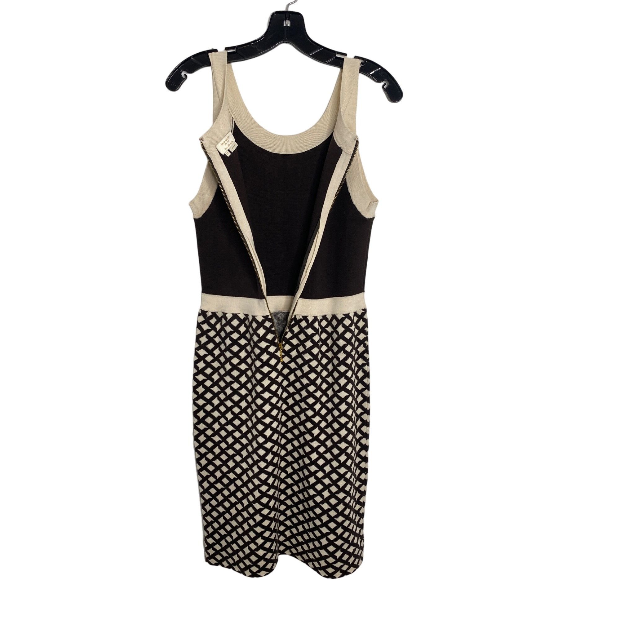 Kate Spade KATE SPADE WOMEN'S BROWN SLEEVELESS CASHMERE/SILK BLEND SWEA Size XS / US 0-2 / IT 36-38 - 4 Thumbnail