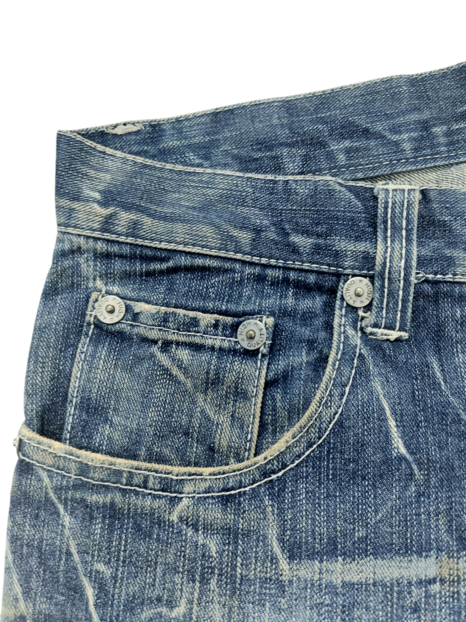 Japanese Brand × Vintage Vintage Nylaus Japan Flare Jeans Size US 31 - 8 Thumbnail