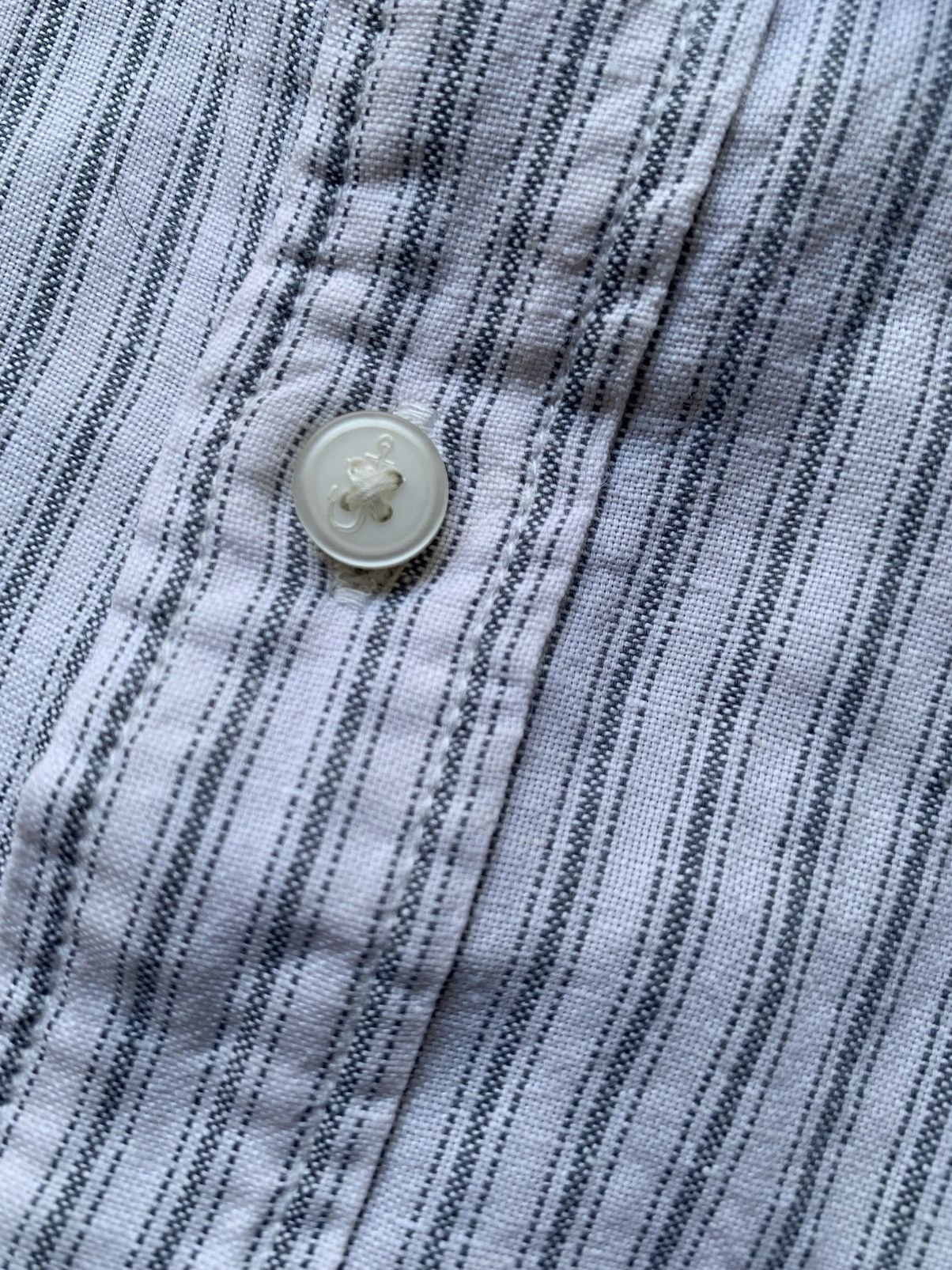 JW Anderson Uniqlo x Jw Anderson stripped linen shirt Size US M / EU 48-50 / 2 - 5 Thumbnail