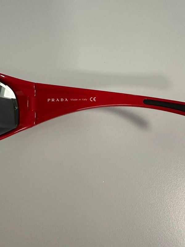 Prada PRADA Sunglassess SPS05F Star White Flame Shield Mask Fire Size ONE SIZE - 7 Thumbnail