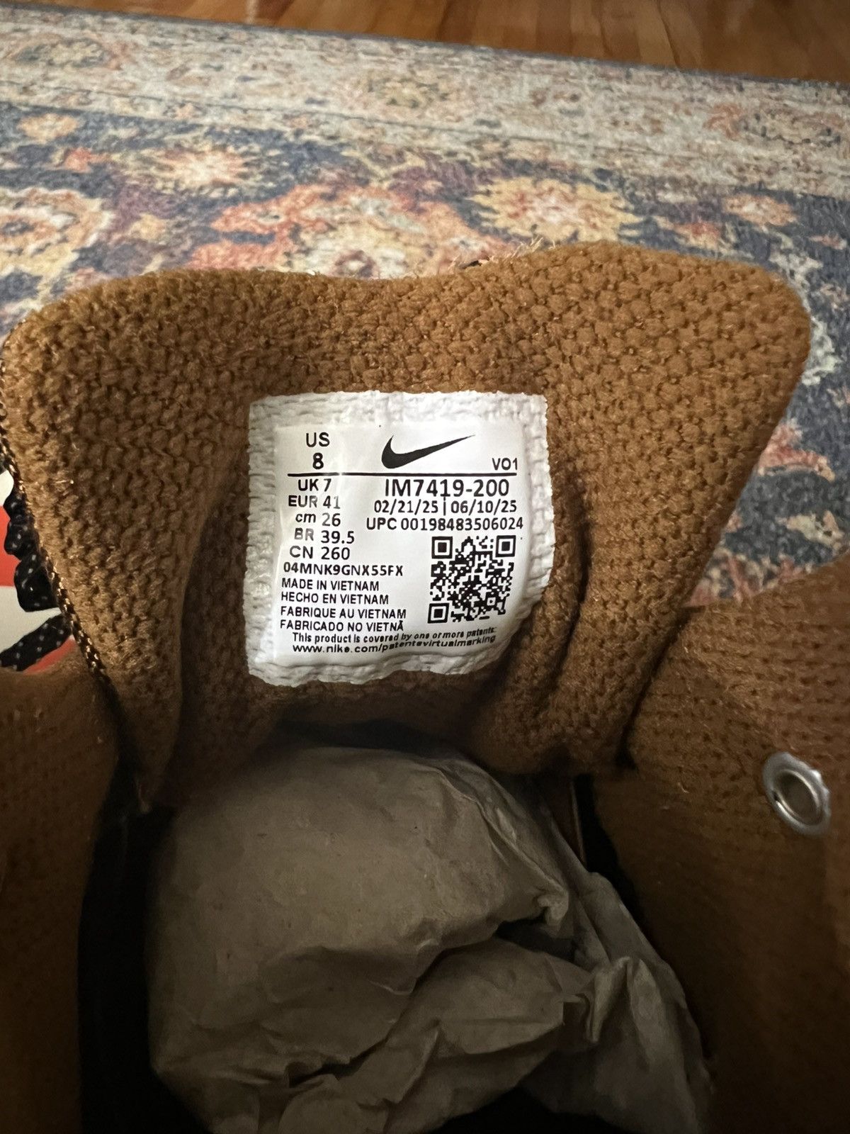 Nike × Stussy Stussy x Nike Air Baltoro Light British Tan Size US 8 / EU 41 - 3 Thumbnail