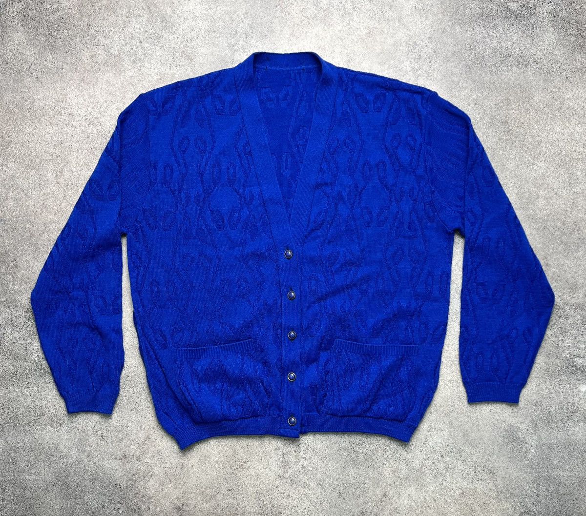 Vintage Vintage hand knitted cardigan Size US S / EU 44-46 / 1 - 1 Thumbnail
