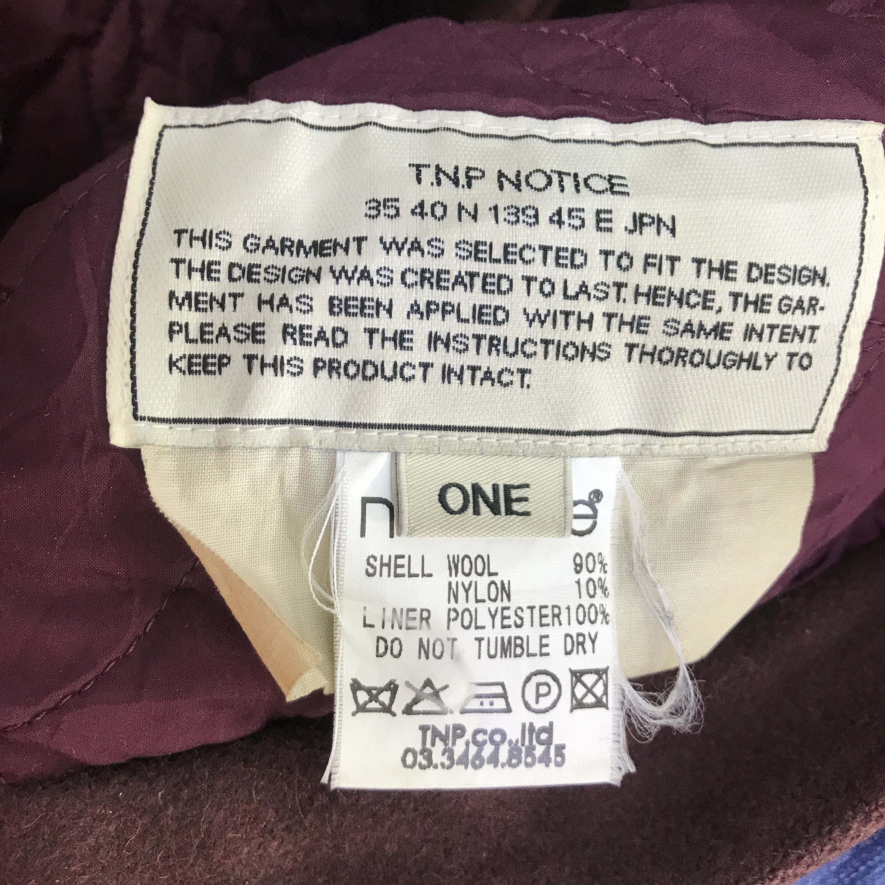 Nonnative NONNATIVE JAPAN WOOL JACKET K91B5 Size US M / EU 48-50 / 2 - 11 Thumbnail