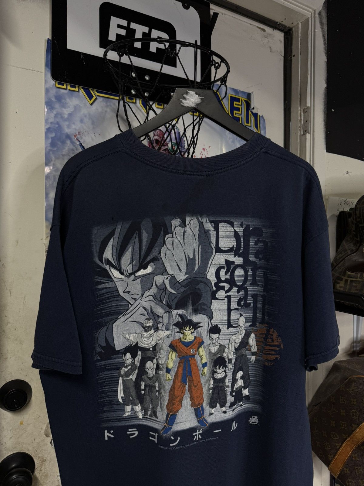 Vintage Vintage 90’s Dragon Ball Z Goku DBZ Tee Shirt XLarge Size US XL / EU 56 / 4 - 3 Thumbnail