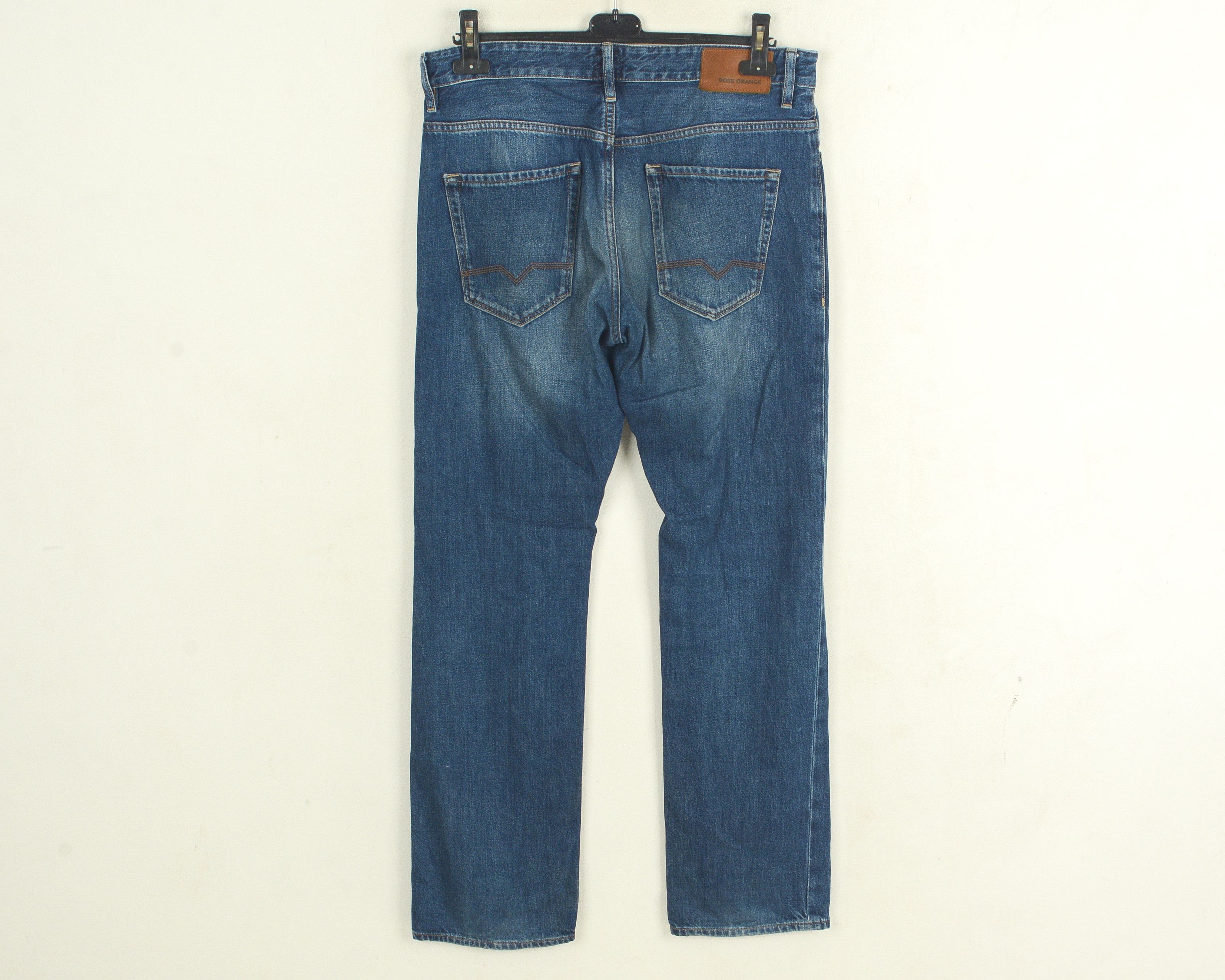 Hugo Boss HUGO BOSS Orange 25 W33 L32 Regular Fit Jeans Denim Pants Size US 33 - 4 Thumbnail