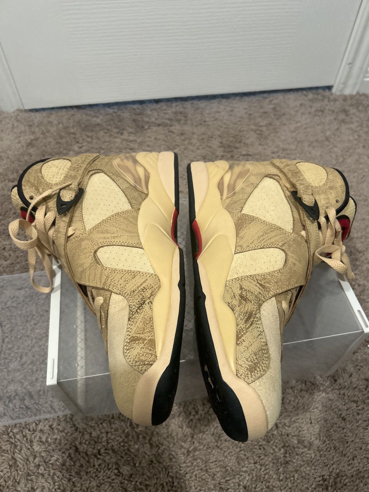 Jordan Brand Air Jordan 8 x Rui Hachimura “Black Samurai” Size US 11.5 / EU 44-45 - 18 Thumbnail