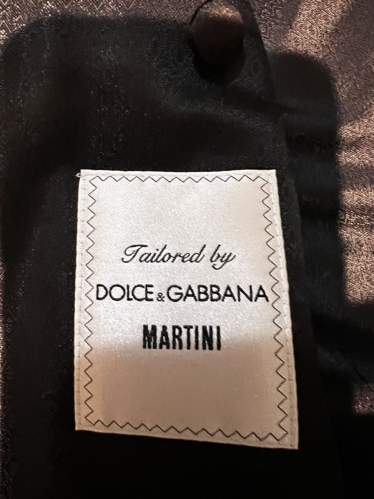Dolce & Gabbana Dolce & Gabbana Men's "Martini" Black Wool Tuxedo Suit Size 36R - 4 Thumbnail