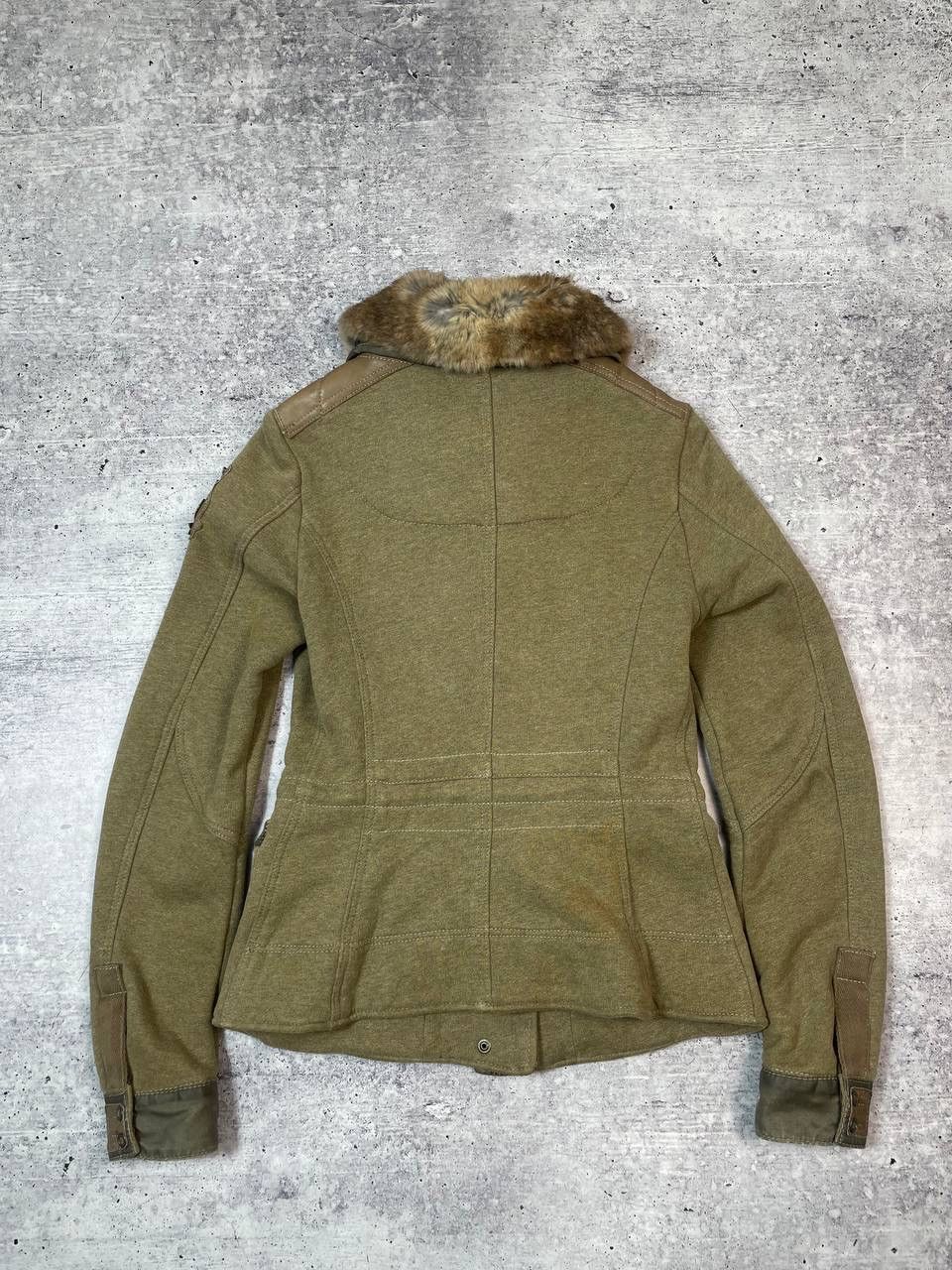 Aeronautica Militare Vintage Aeronautica Militare Faux Fur Military Jacket Y2K Size L / US 10 / IT 46 - 11 Thumbnail