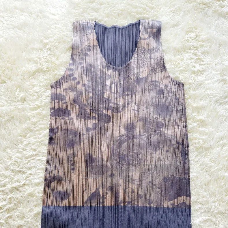 Issey Miyake Issey Miyake Color-block Dress Size M / US 6-8 / IT 42-44 - 8 Thumbnail