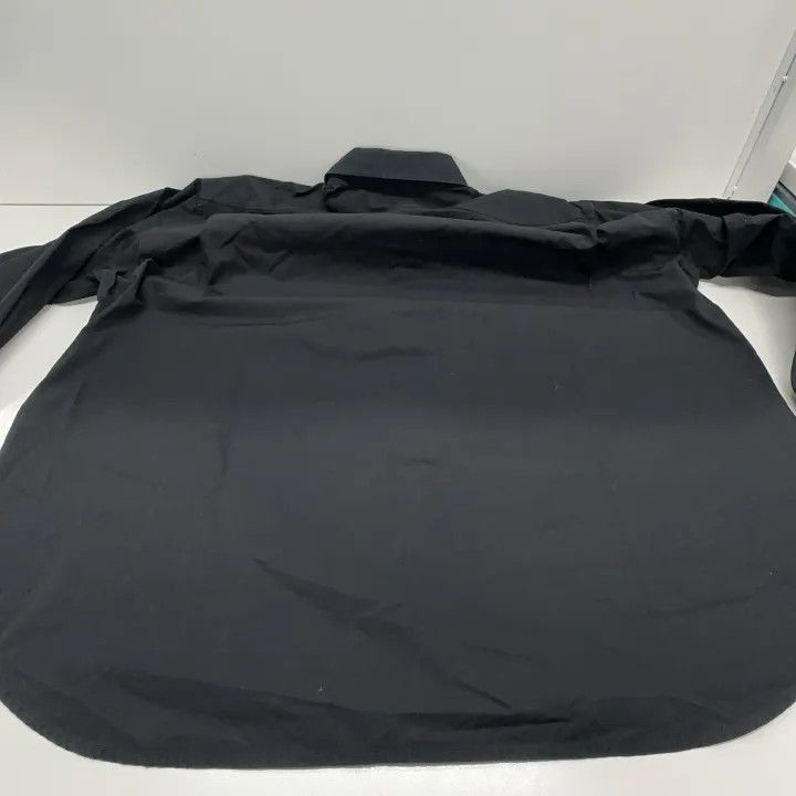 Balenciaga Balenciaga Balenciaga Large Fit Embroidered Long Sleeve Sh Size US L / EU 52-54 / 3 - 9 Thumbnail