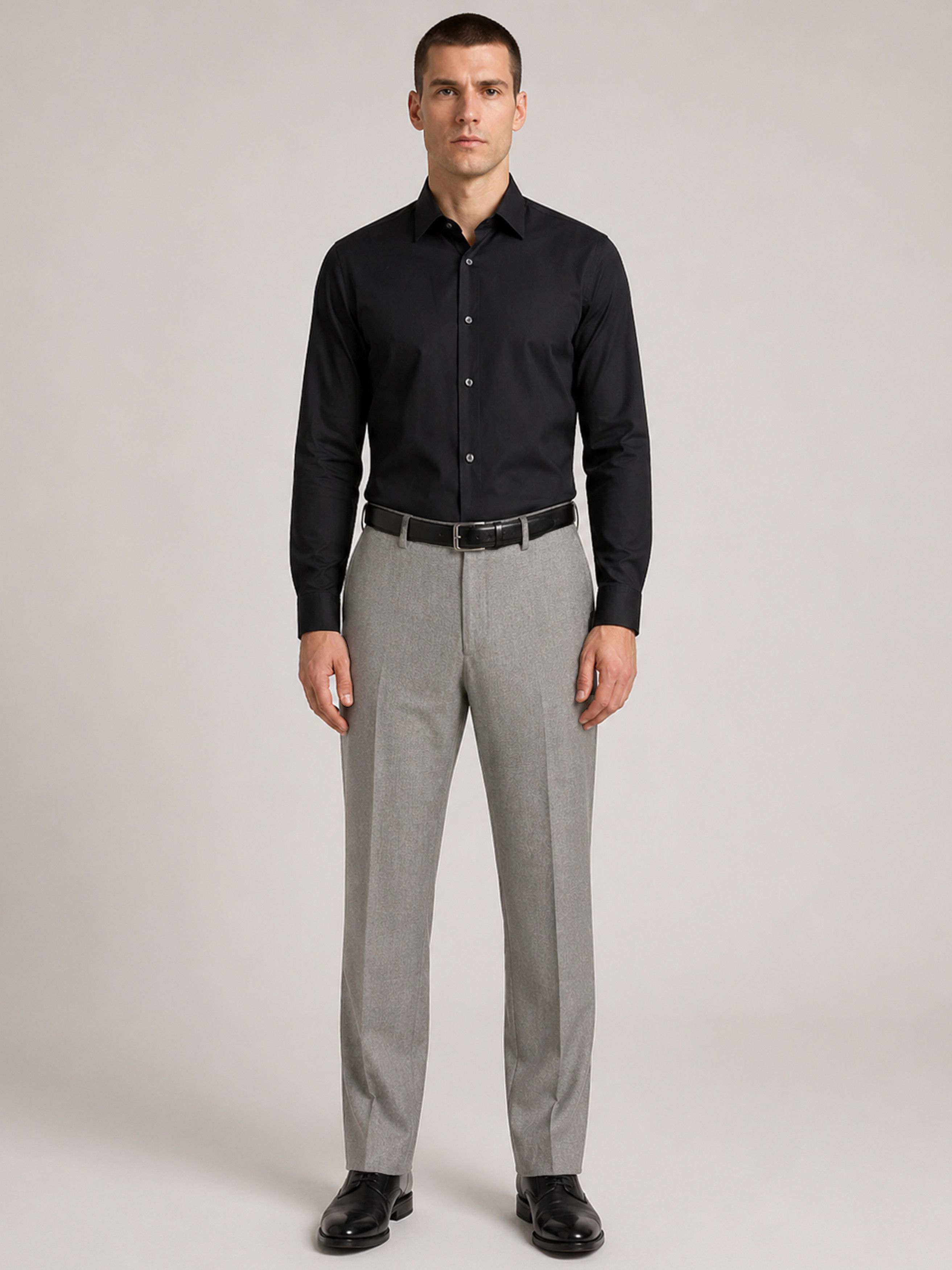 Giorgio Armani Borgo 21 Tailored Grey Trousers Size US 32 / EU 48 - 9 Thumbnail