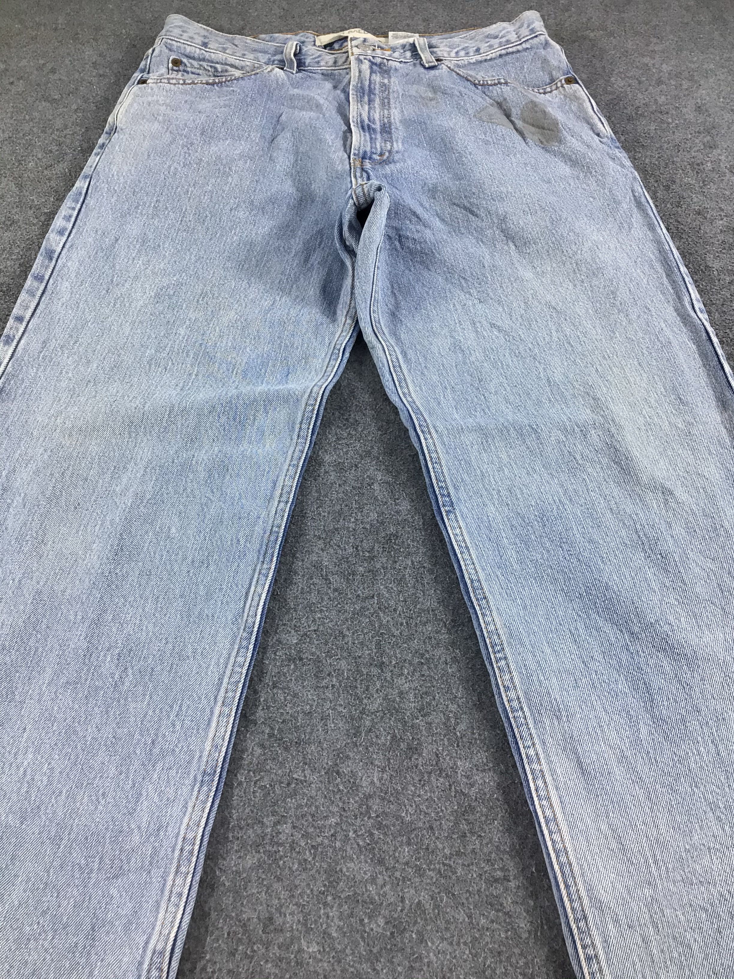 Levi's Vintage Levis 550 Jeans Medium Wash Denim KJ190 Size US 34 / EU 50 - 3 Thumbnail