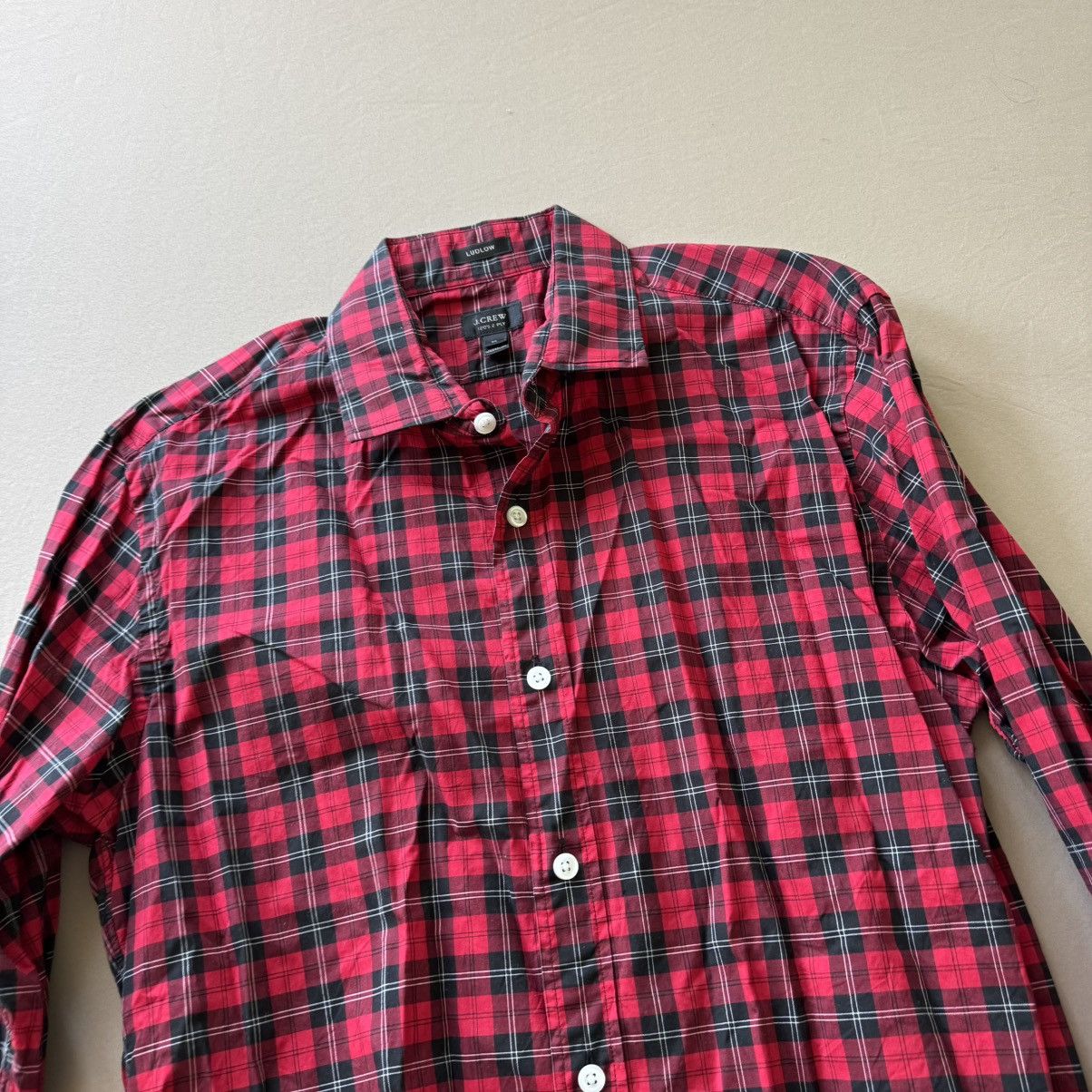 J.Crew J.Crew Ludlow Tartan Plaid Shirt Size US M / EU 48-50 / 2 - 2 Thumbnail