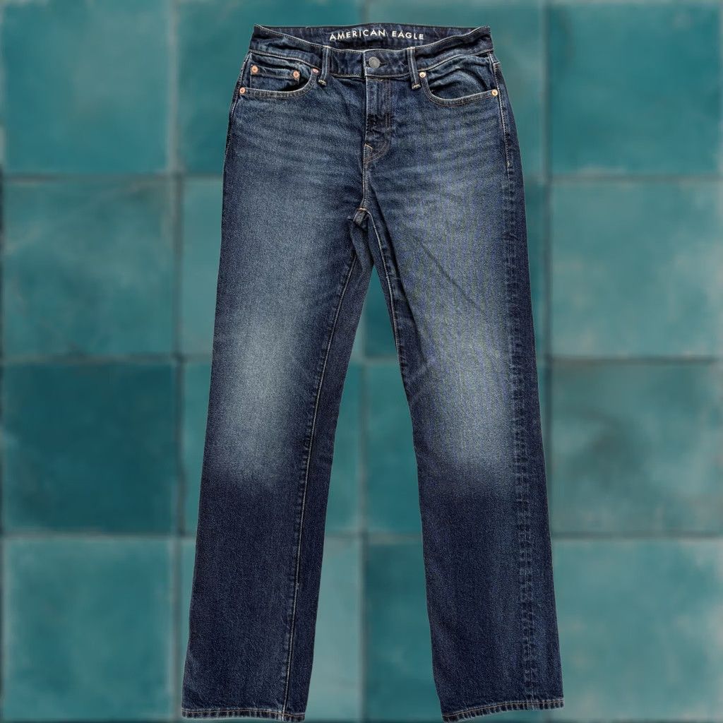 American Eagle Outfitters American Eagle Easyflex Original Bootcut Jeans Mens 30x34 Blue Medium Wash Denim Jeans Mens Reg 30 Blue Medium Wash Denim Size US 30 / EU 46 - 1 Thumbnail