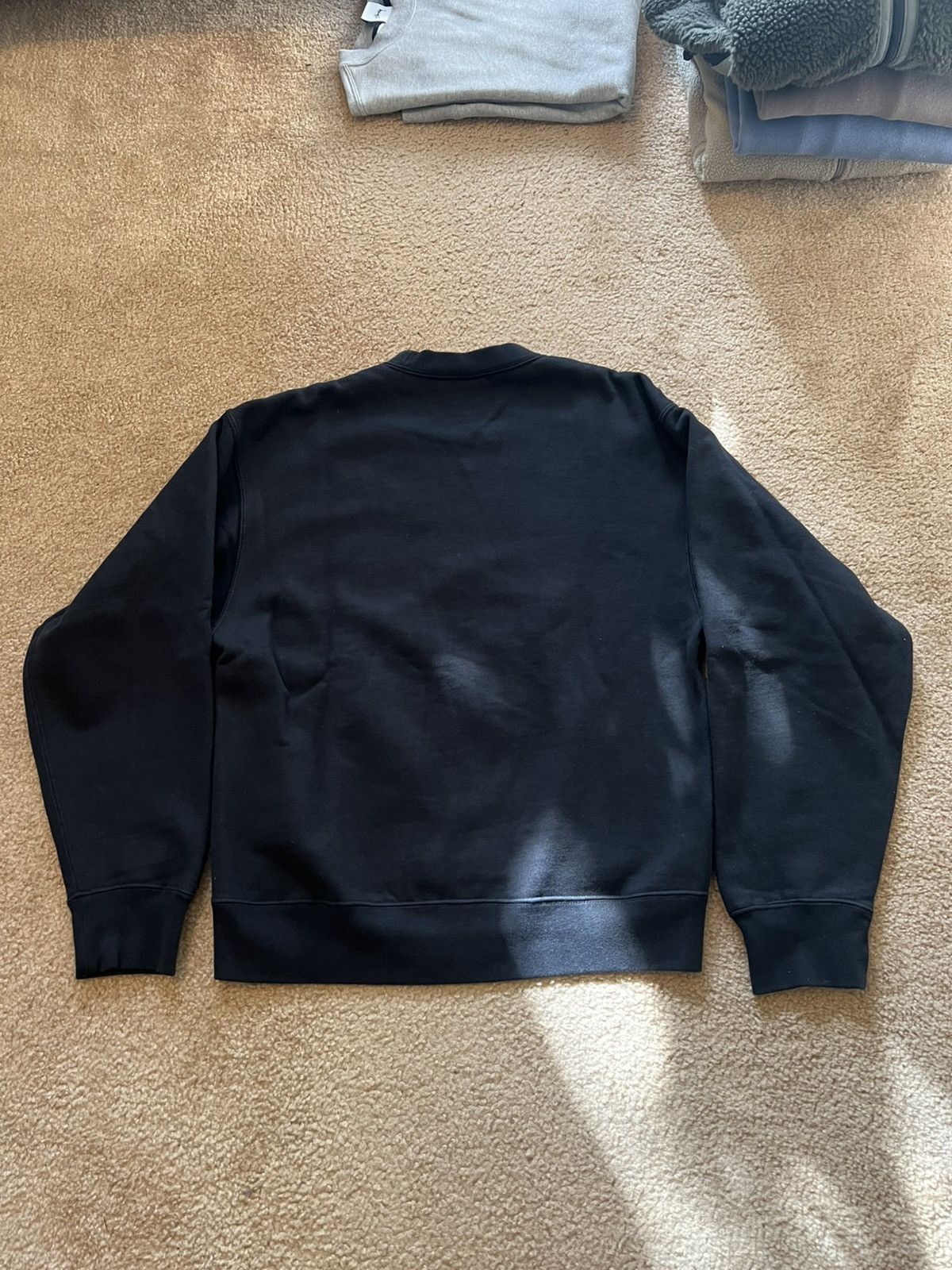 Nike × Stussy Nike x Stussy Washed Fleece Crew Size US XS / EU 42 / 0 - 4 Thumbnail