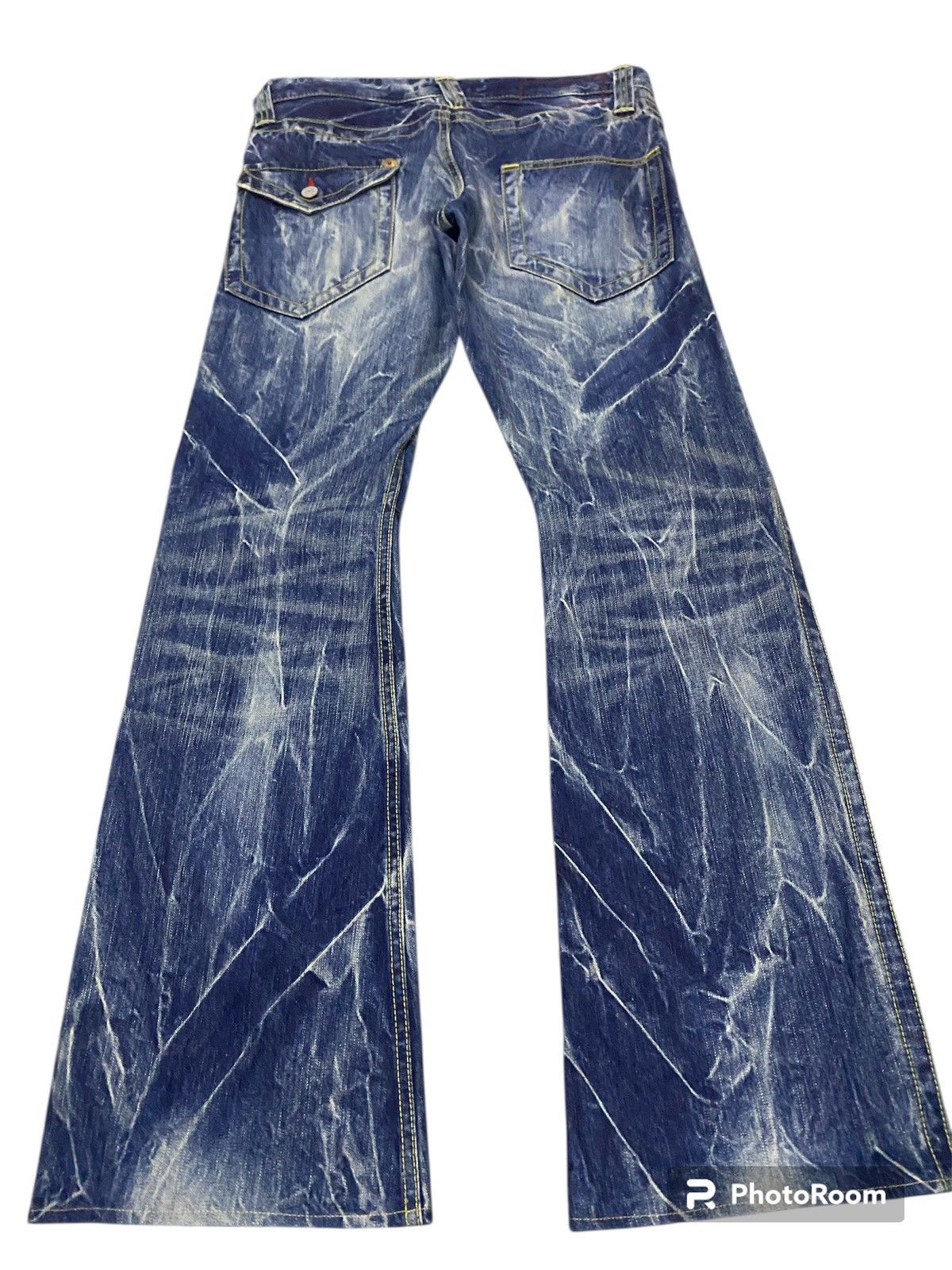 Hysteric Glamour Flare jeans Blue way Boot Cut japan 🇯🇵 Size US 32 / EU 48 - 2 Thumbnail
