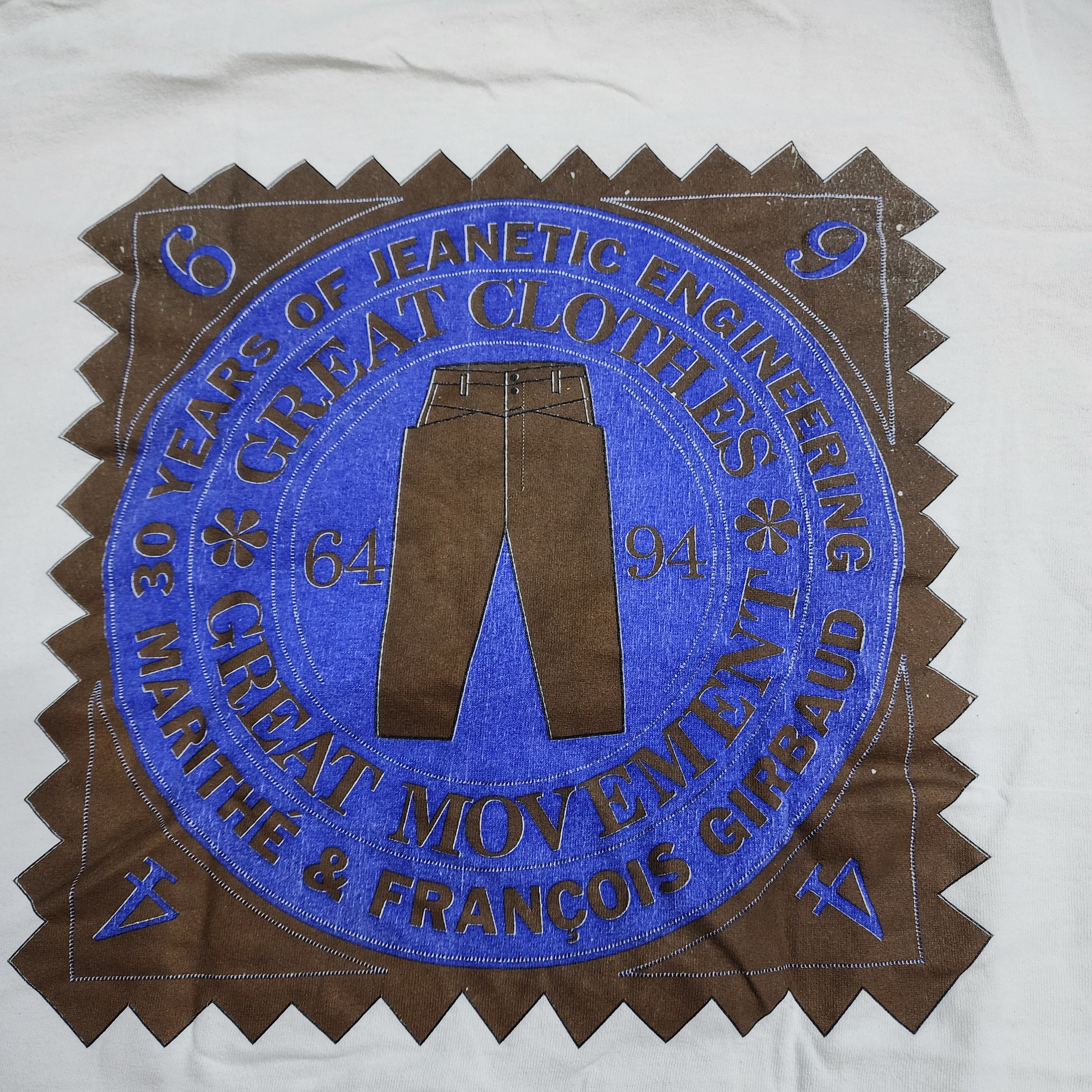 Vintage Marithe Francois Girbaud Orijeanators Tees 196494 shirt Size US XL / EU 56 / 4 - 3 Thumbnail