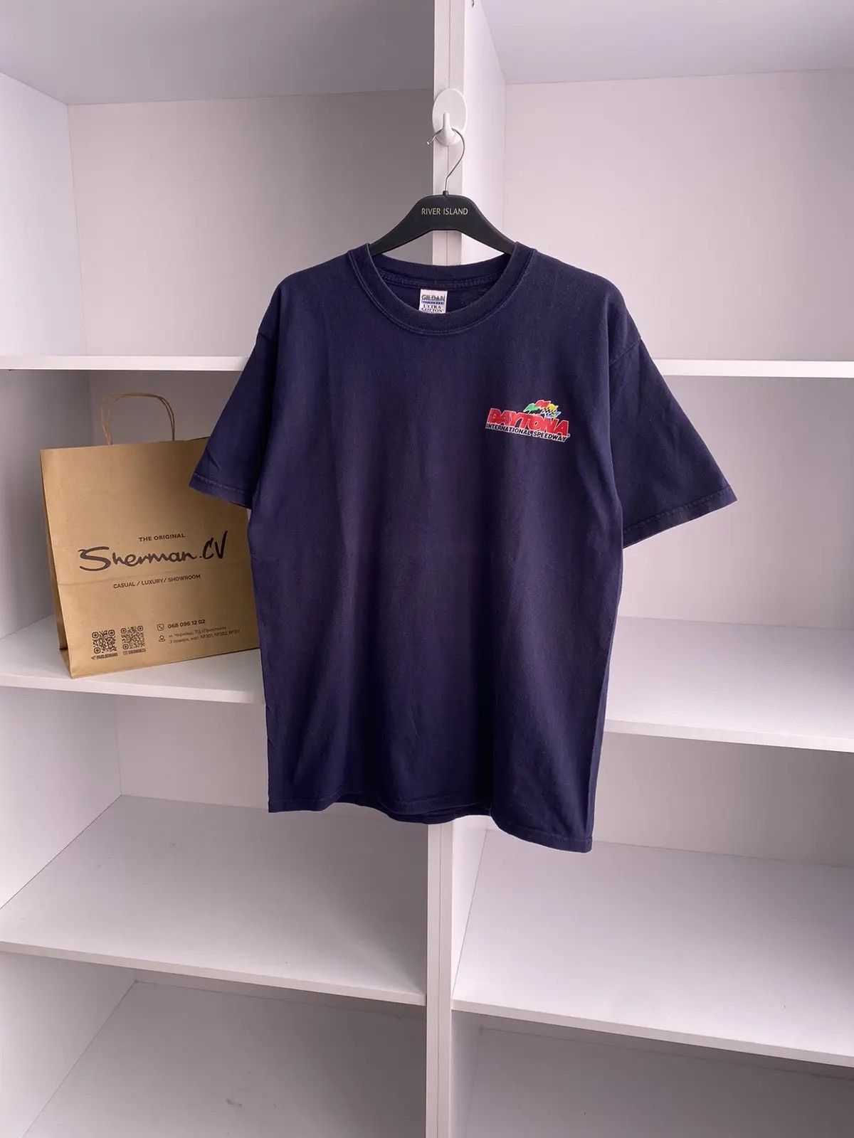 Daytona × Vintage Vintage Daytona Overprinted racing tee Size US L / EU 52-54 / 3 - 3 Thumbnail