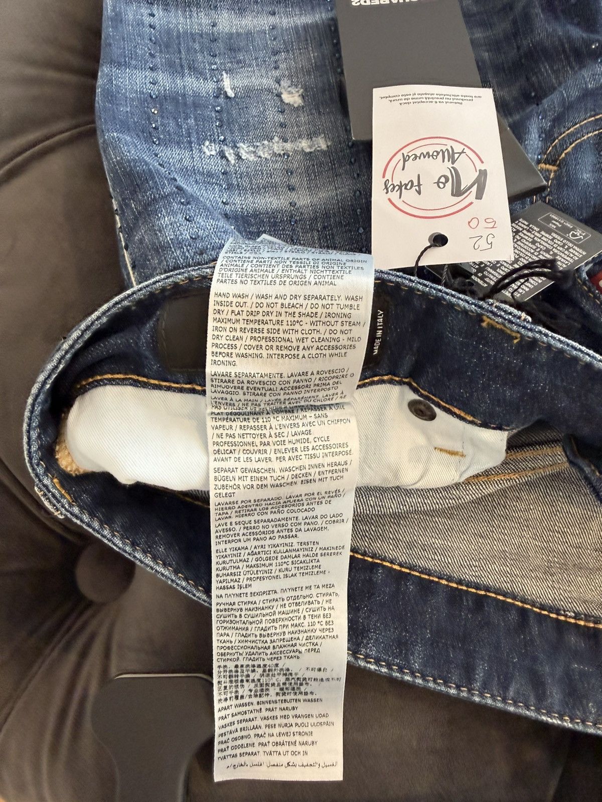 Dsquared2 Dsquared2 denim jeans distressed Size US 36 / EU 52 - 6 Thumbnail