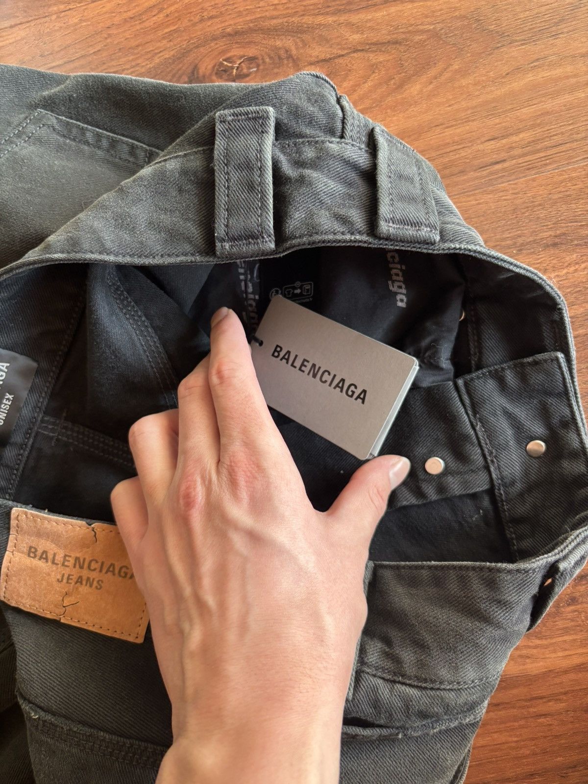 Balenciaga BALENCIAGA RIPPED OFF BAGGY PANTS Size US 33 - 5 Thumbnail