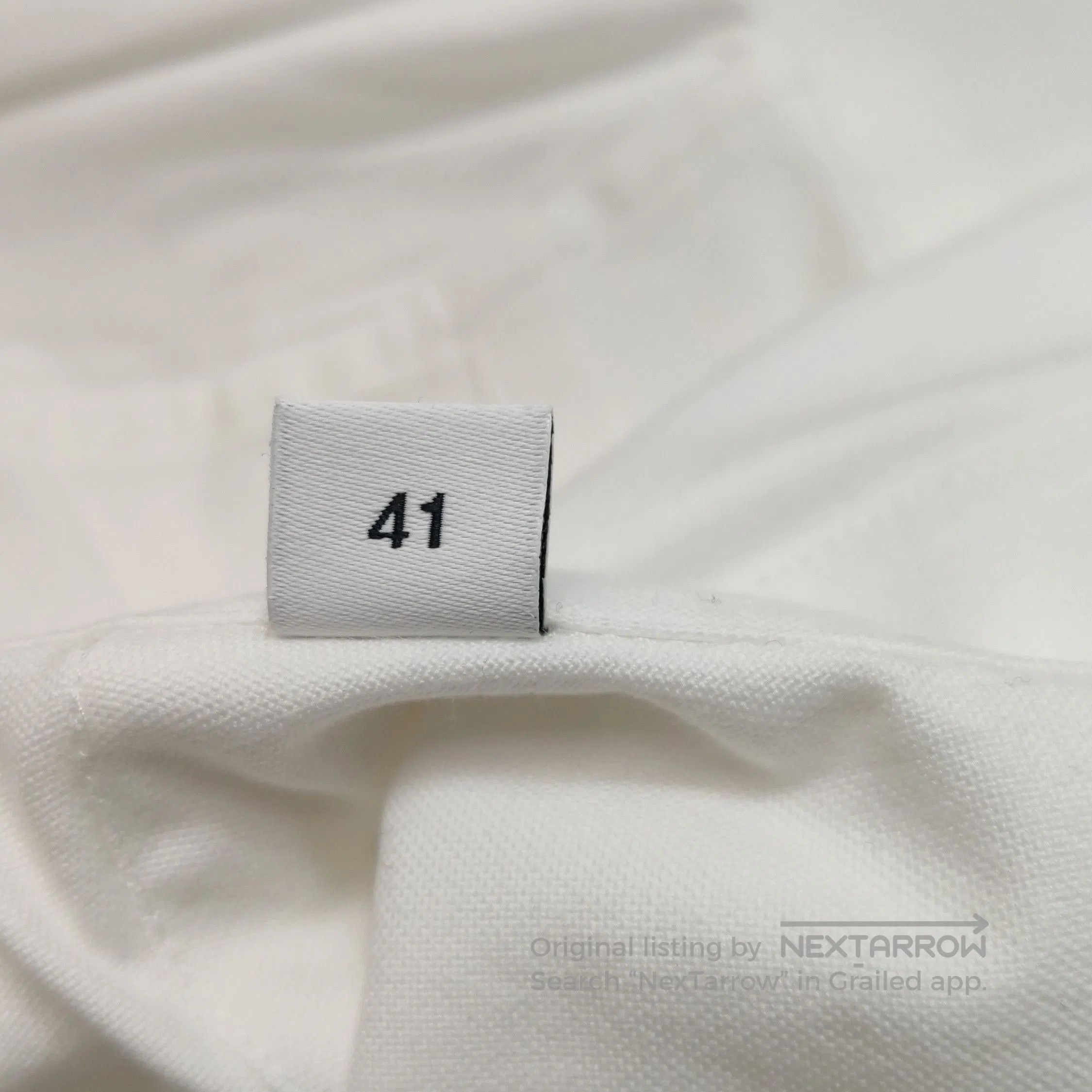 Givenchy Givenchy Cotton Logo Embroidered Collared Shirt. Size US L / EU 52-54 / 3 - 7 Thumbnail