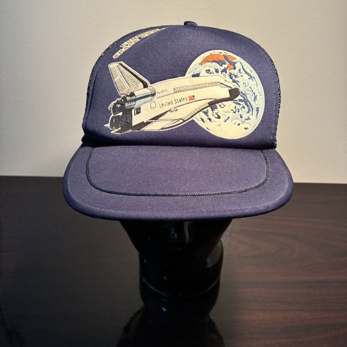 NASA 80s NASA Kennedy Space Center trucker hat Size ONE SIZE - 2 Thumbnail