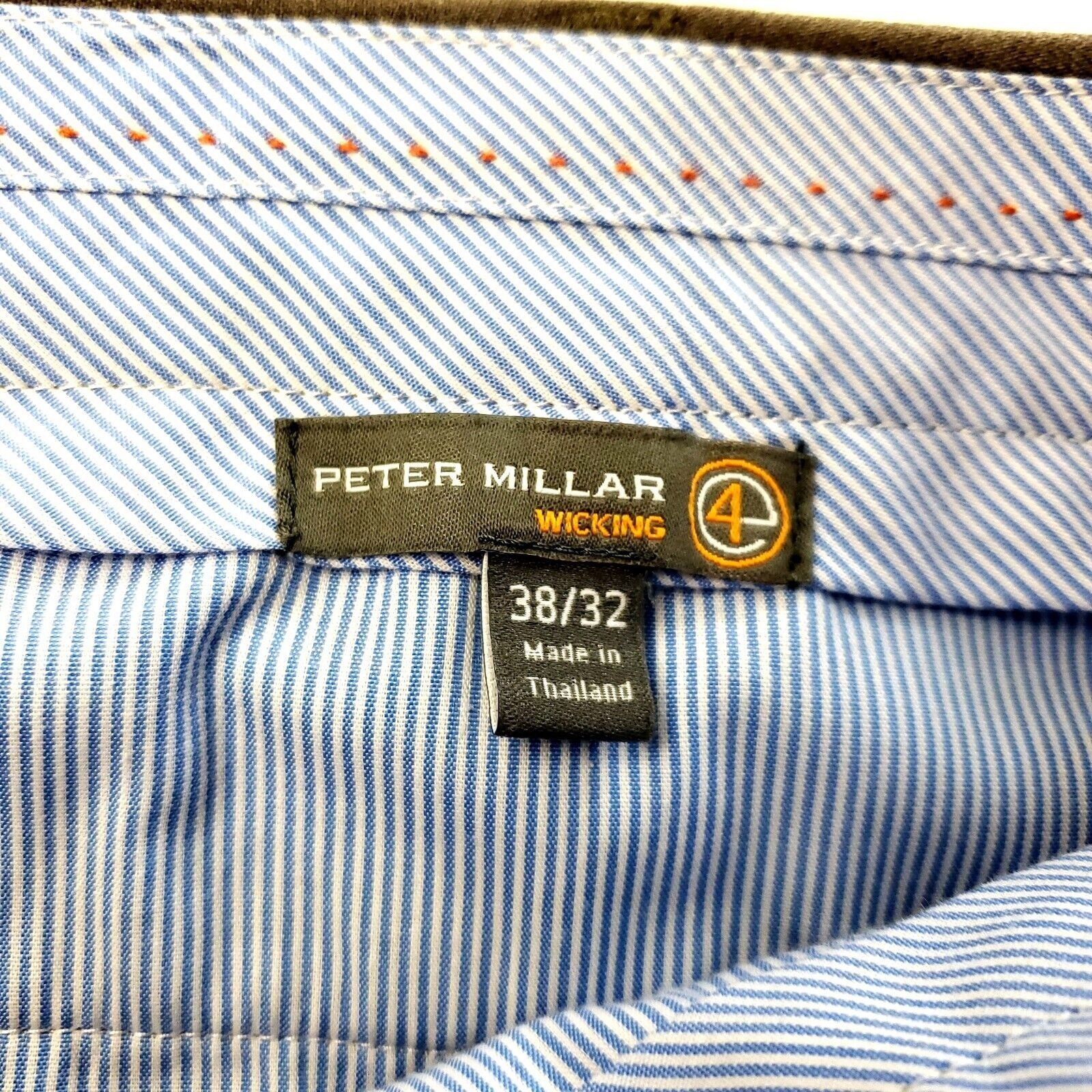 Peter Millar Peter Millar Wicking Polyester Dress Pants 39/32 High Rise F Size 38R - 3 Thumbnail