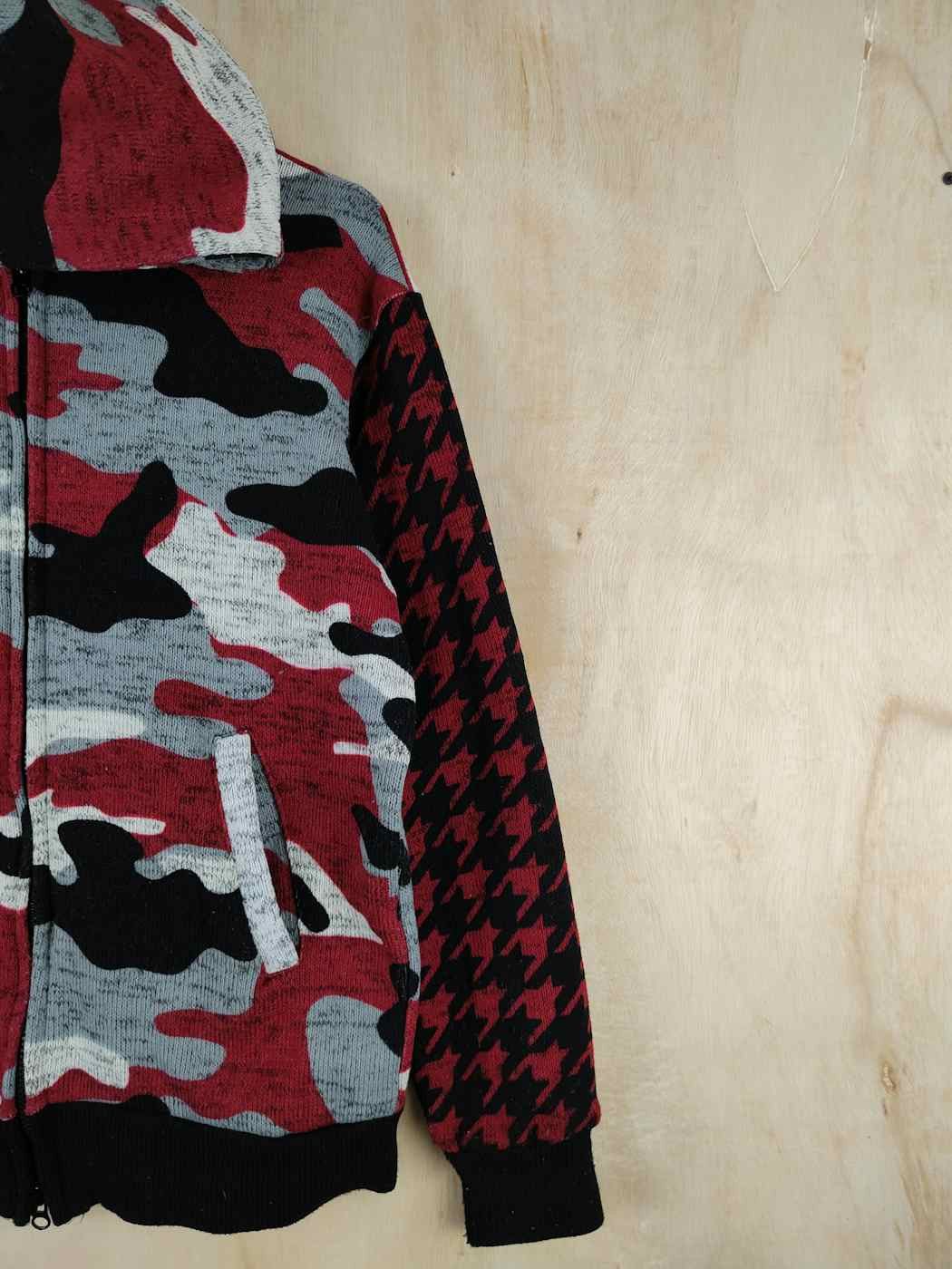 Japanese Brand Japanese Brand Red Bigbang Knitwear Hoodie Sweaters #S2549 Size L / US 10 / IT 46 - 7 Thumbnail