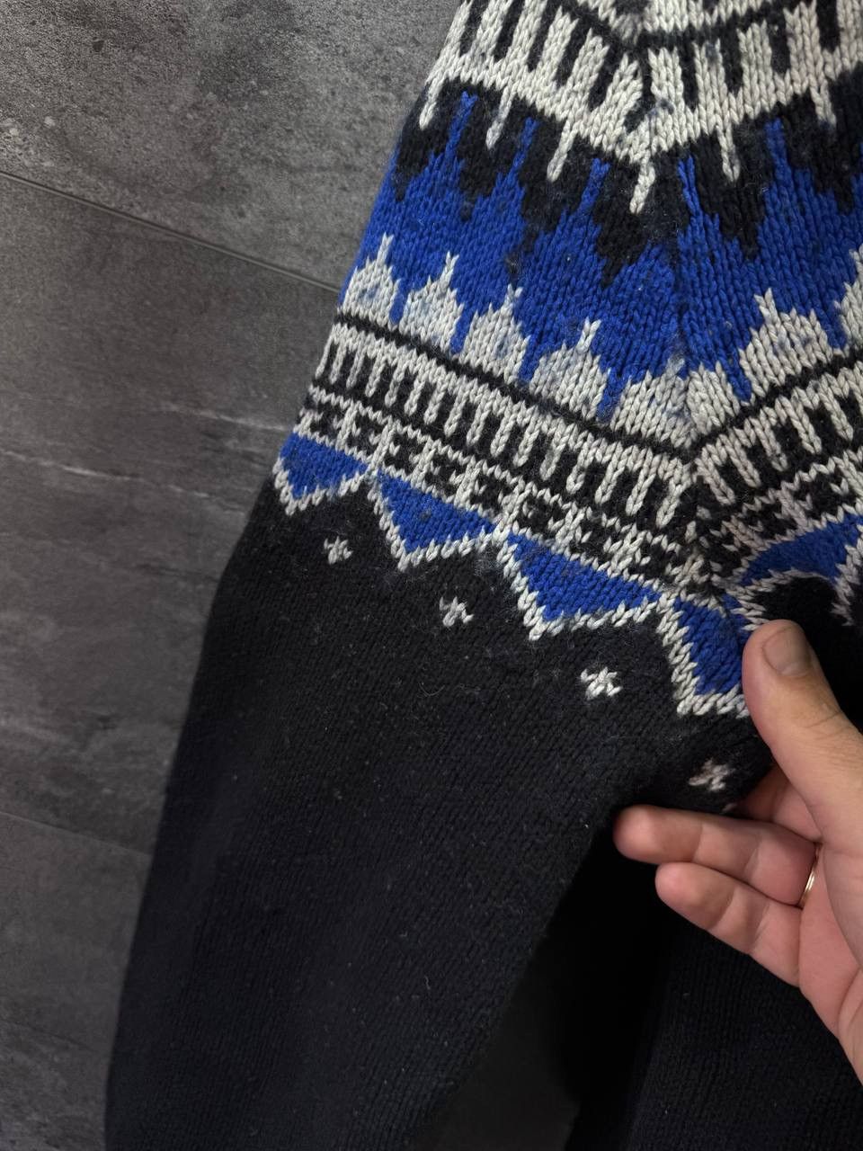 Ralph Lauren Polo Ralph Lauren Norwegian Knit Hoodie Men’s Wool Sweater Size US XL / EU 56 / 4 - 21 Thumbnail