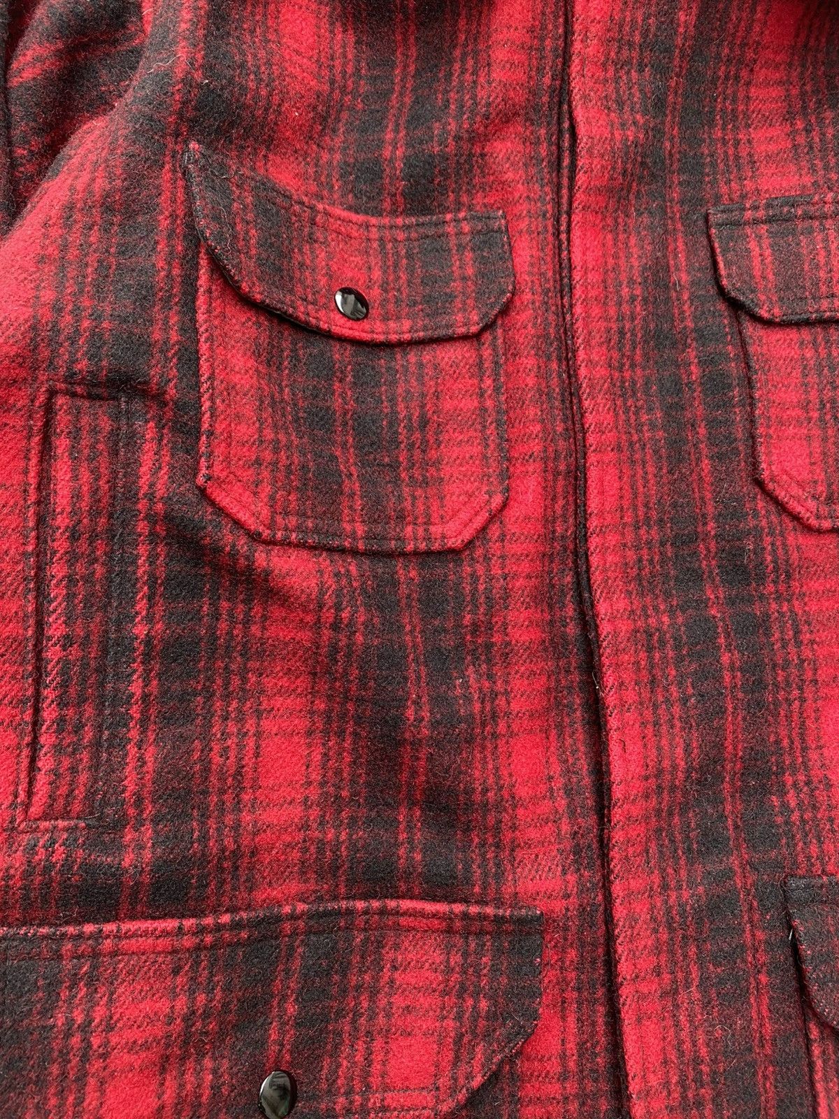 Woolrich Woolen Mills 1980s Woolrich Mackinaw Buffalo Plaid Hunting Jacket Size US M / EU 48-50 / 2 - 5 Thumbnail