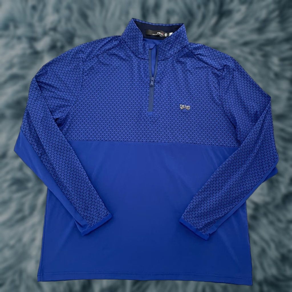 RLX Ralph Lauren Ralph Lauren RLX Sweater Adult Large Blue 1/4 Zip Performance The Lake Pullover Size US L / EU 52-54 / 3 - 1 Thumbnail