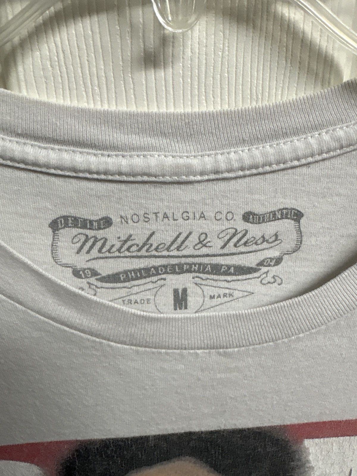 Mitchell & Ness Allen Iverson T Shirt Size US M / EU 48-50 / 2 - 2 Thumbnail