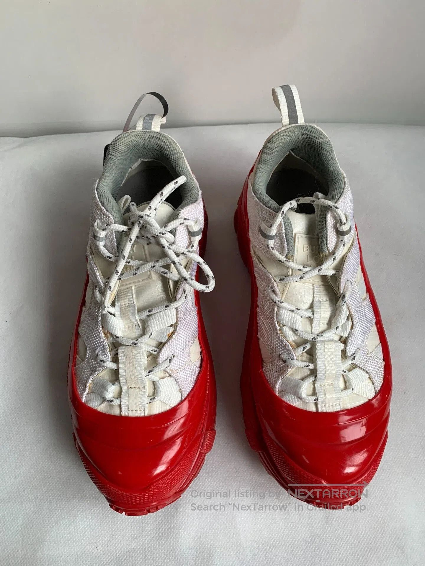 Burberry Burberry Arthur Red Dad Shoes. Size US 5 / IT 35 - 1 Thumbnail