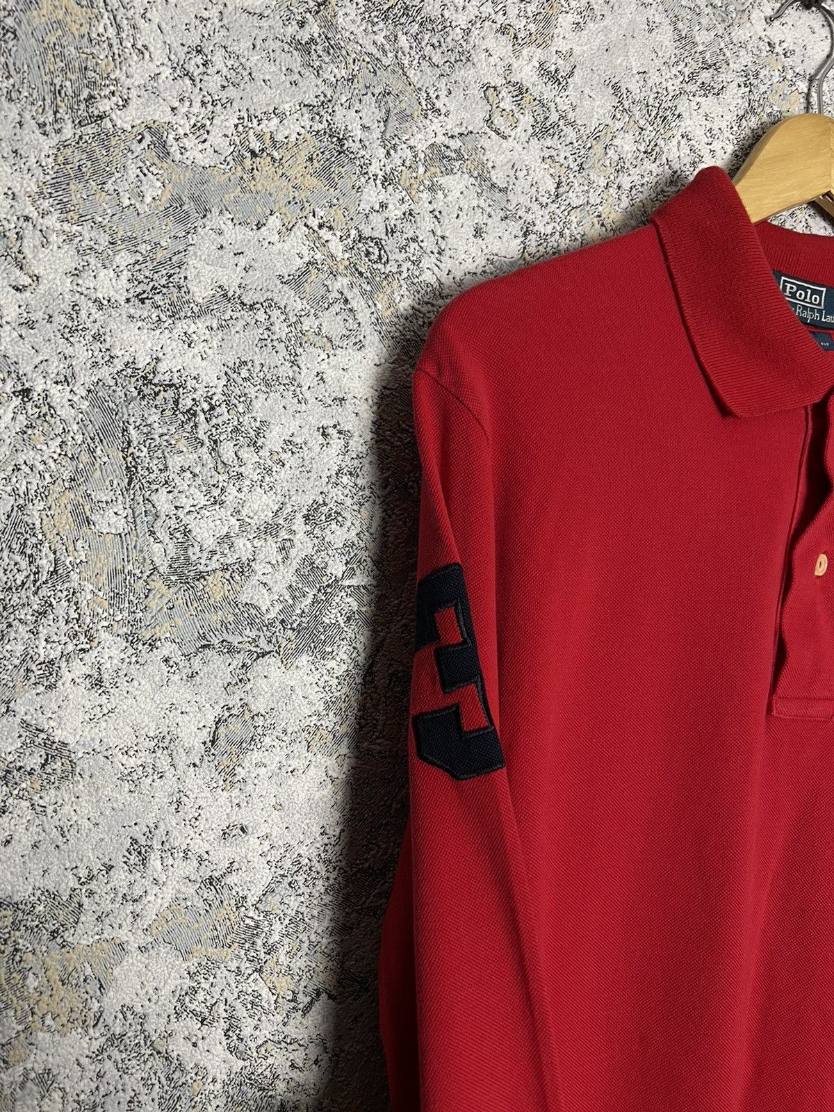 Polo Ralph Lauren Vintage Polo Ralph Lauren Rugby Long Sleeve Y2K Big Pony Size US M / EU 48-50 / 2 - 3 Thumbnail