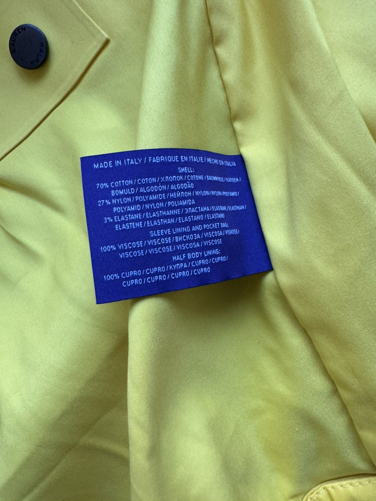 Ralph Lauren Rare Ralph Lauren raincoat Fisherman style hood purple Label Size US L / EU 52-54 / 3 - 10 Thumbnail