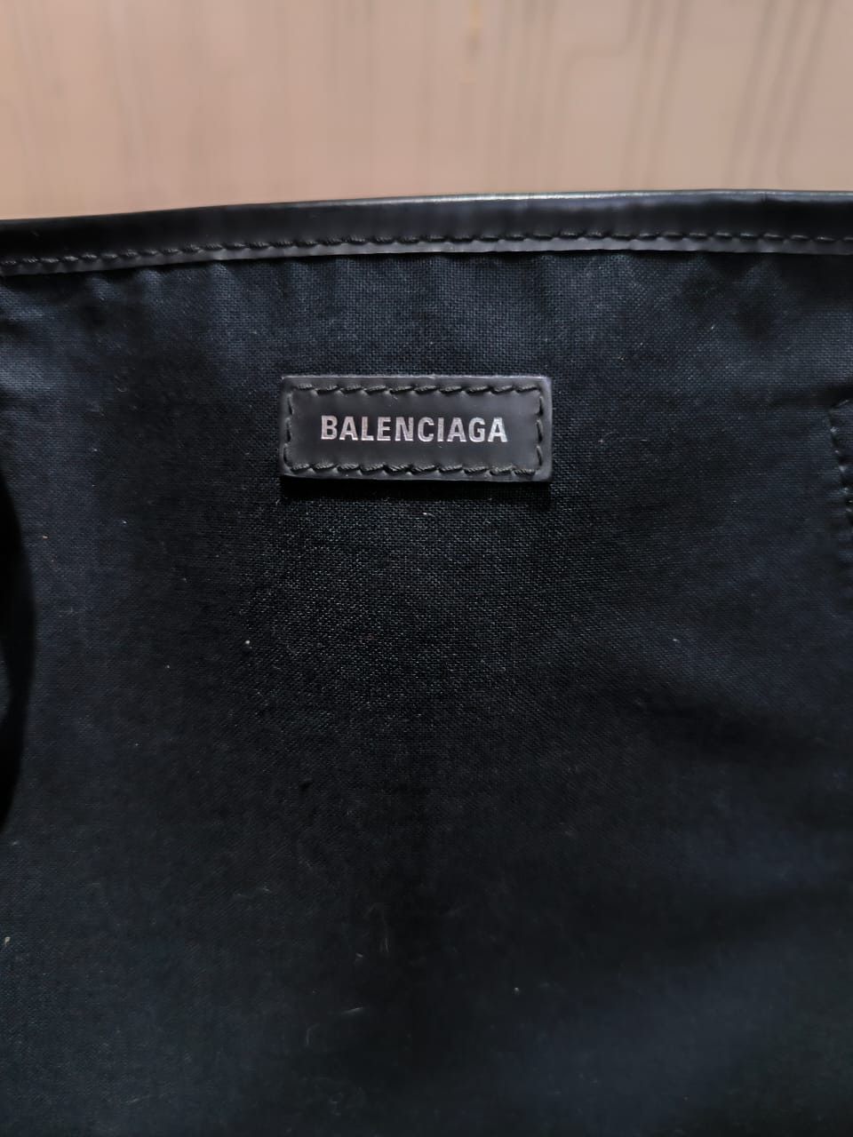 Balenciaga Balenciaga medium Navy Cabas tote bag Size ONE SIZE - 12 Thumbnail