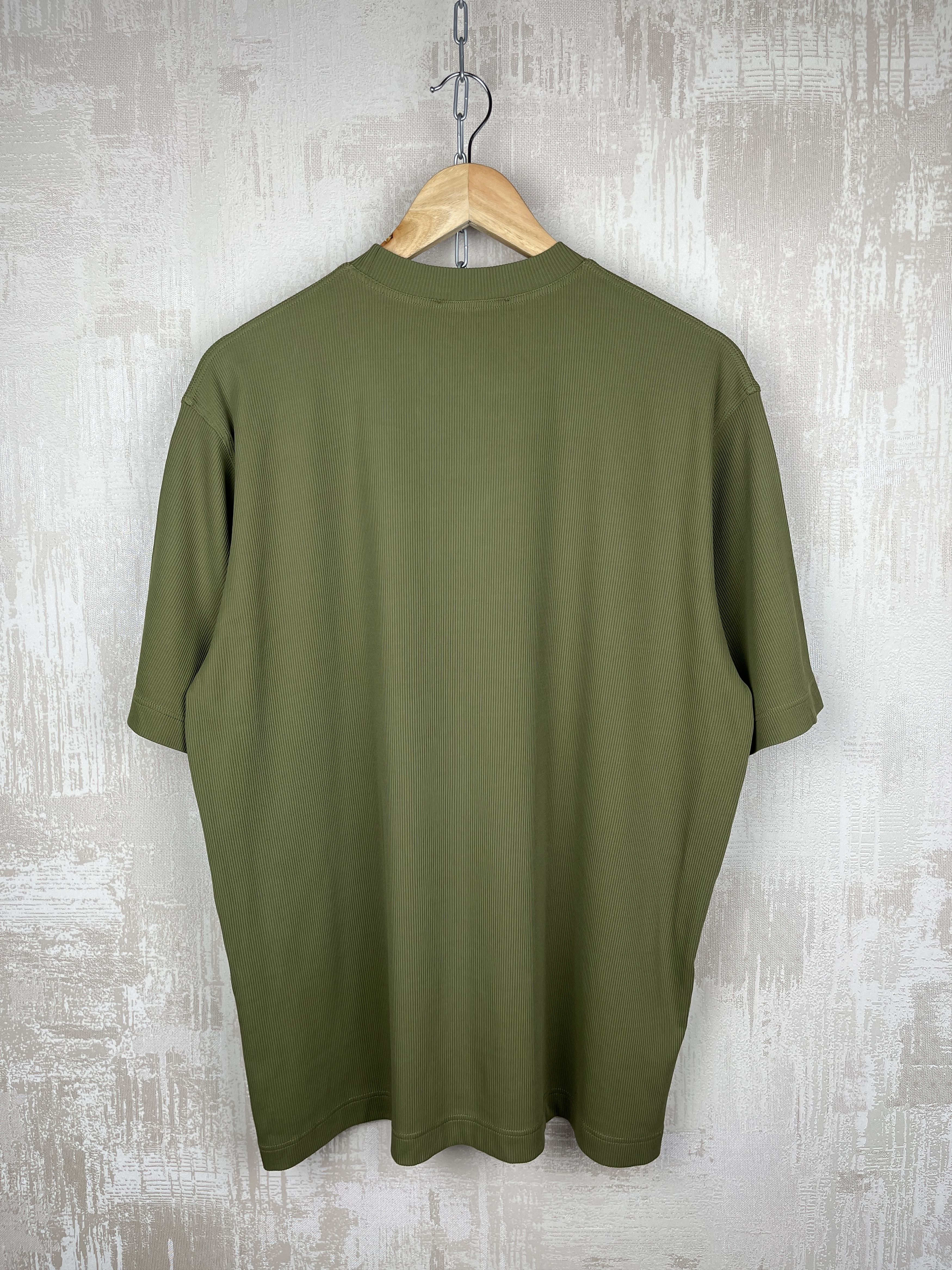 Vintage Mando di Marco Ribbed Viscose T-shirt Size 50 fits to M-L Size US M / EU 48-50 / 2 - 12 Thumbnail