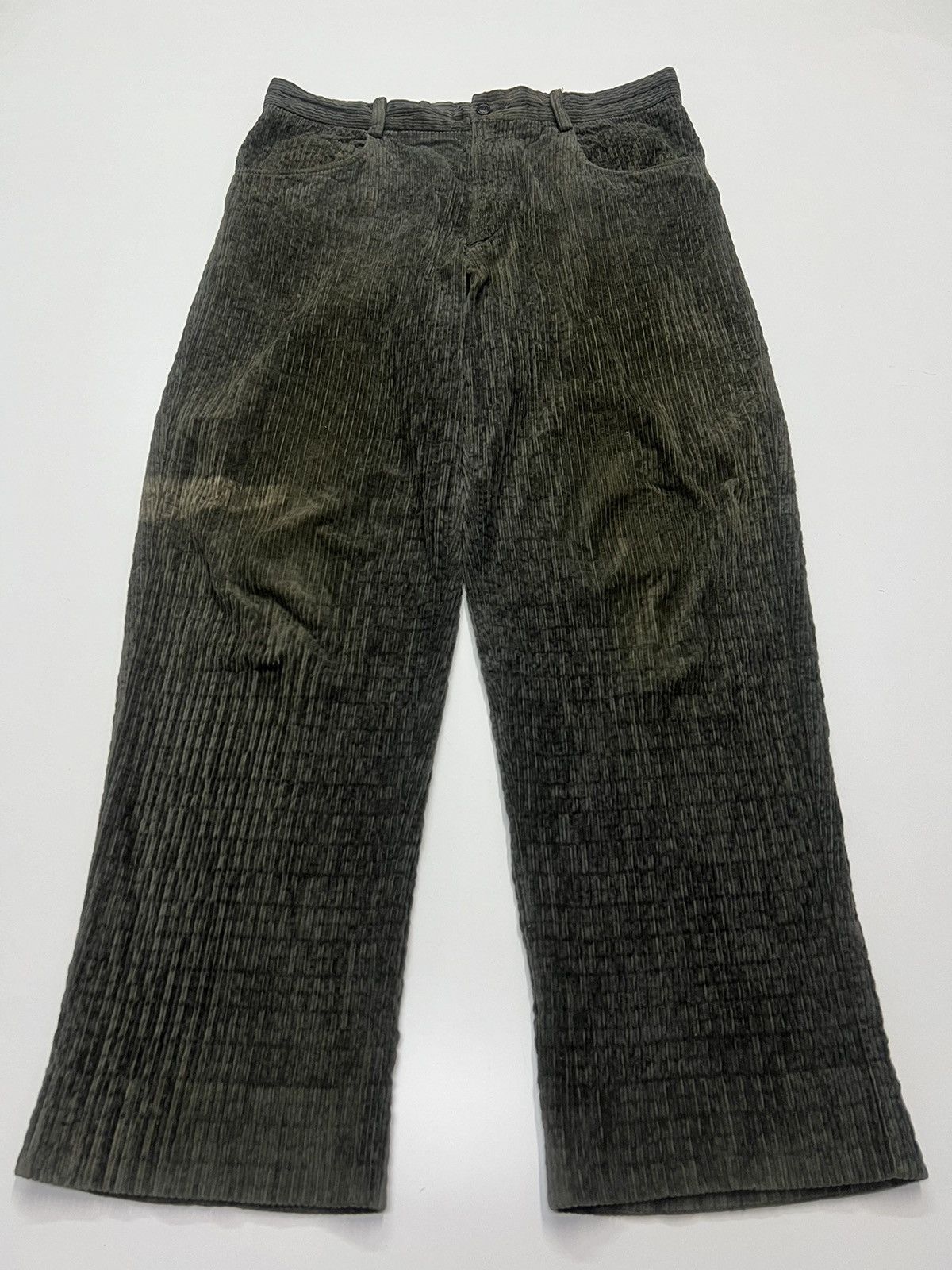 Issey Miyake 🔥ISSEY MIYAKE MEN CORDUROY PANTS SIZE 36 Size US 36 / EU 52 - 4 Thumbnail