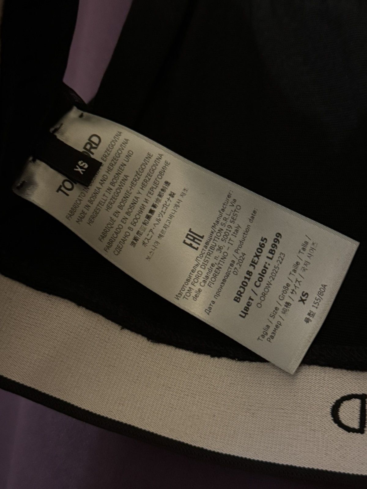 Tom Ford Tom Ford Jersey Top Size XS / US 0-2 / IT 36-38 - 11 Thumbnail