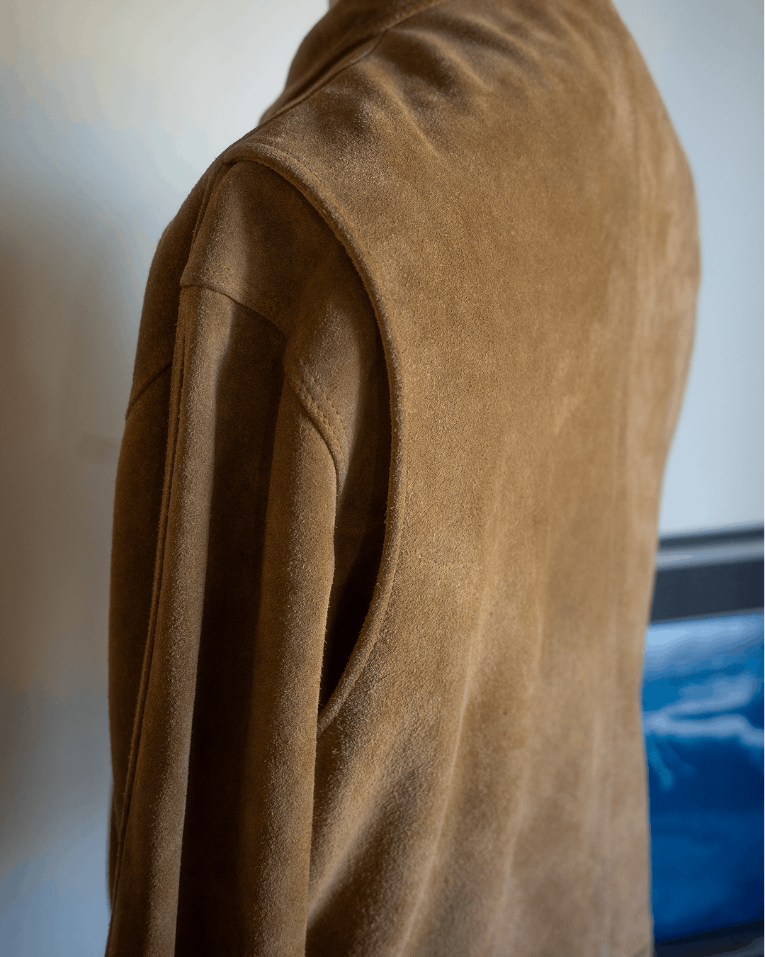 Polo Ralph Lauren 80s Dungarees Suede Jacket Size US M / EU 48-50 / 2 - 9 Thumbnail
