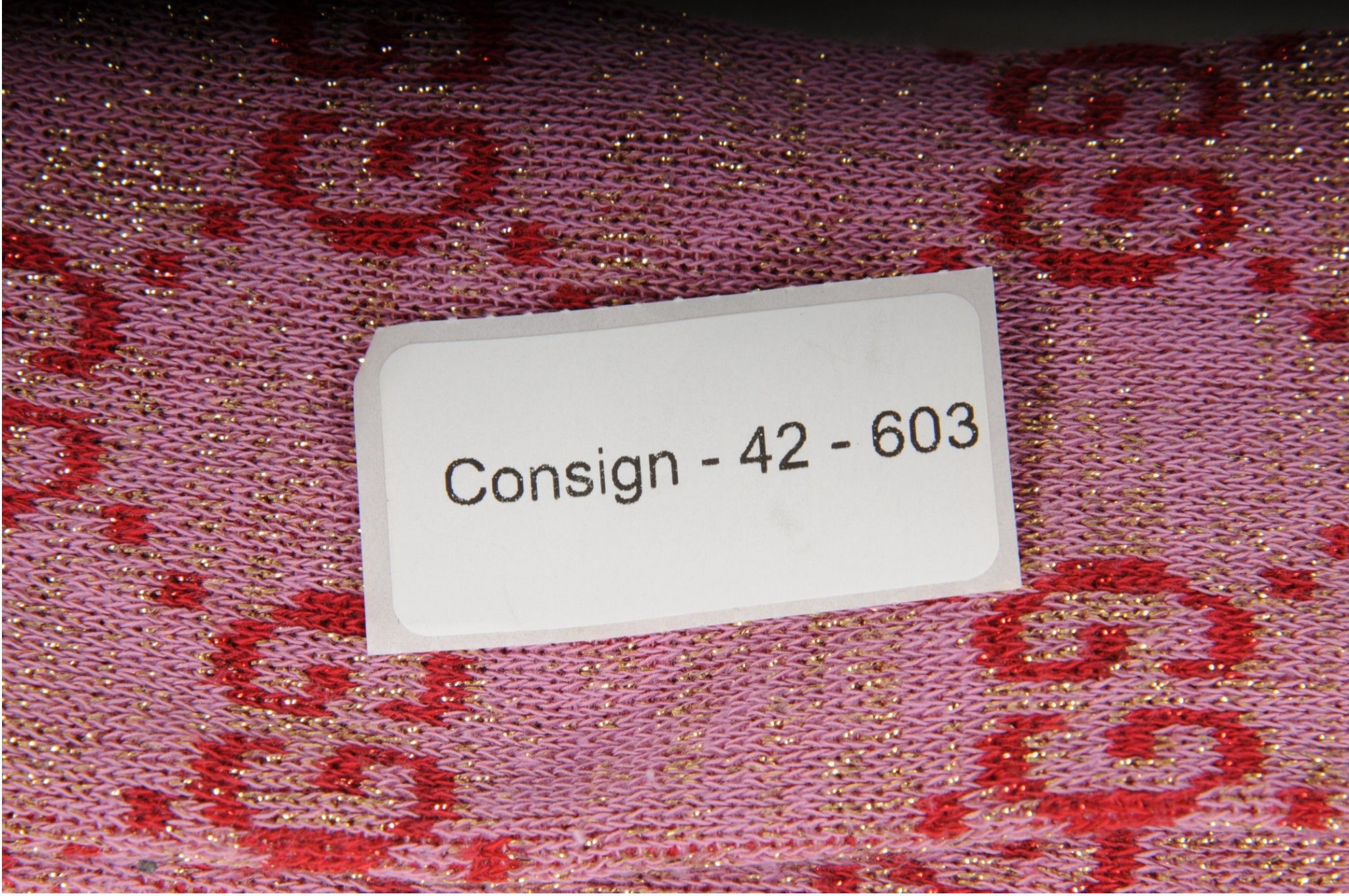 Gucci Glittery GG Logo Monogram Socks Size Small Pink Red Size ONE SIZE - 11 Thumbnail