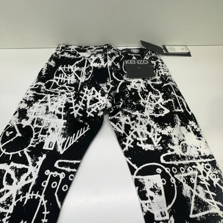 Kenzo KENZO Stylish Printed Long Pants -2507 Size US 28 / EU 44 - 8 Thumbnail