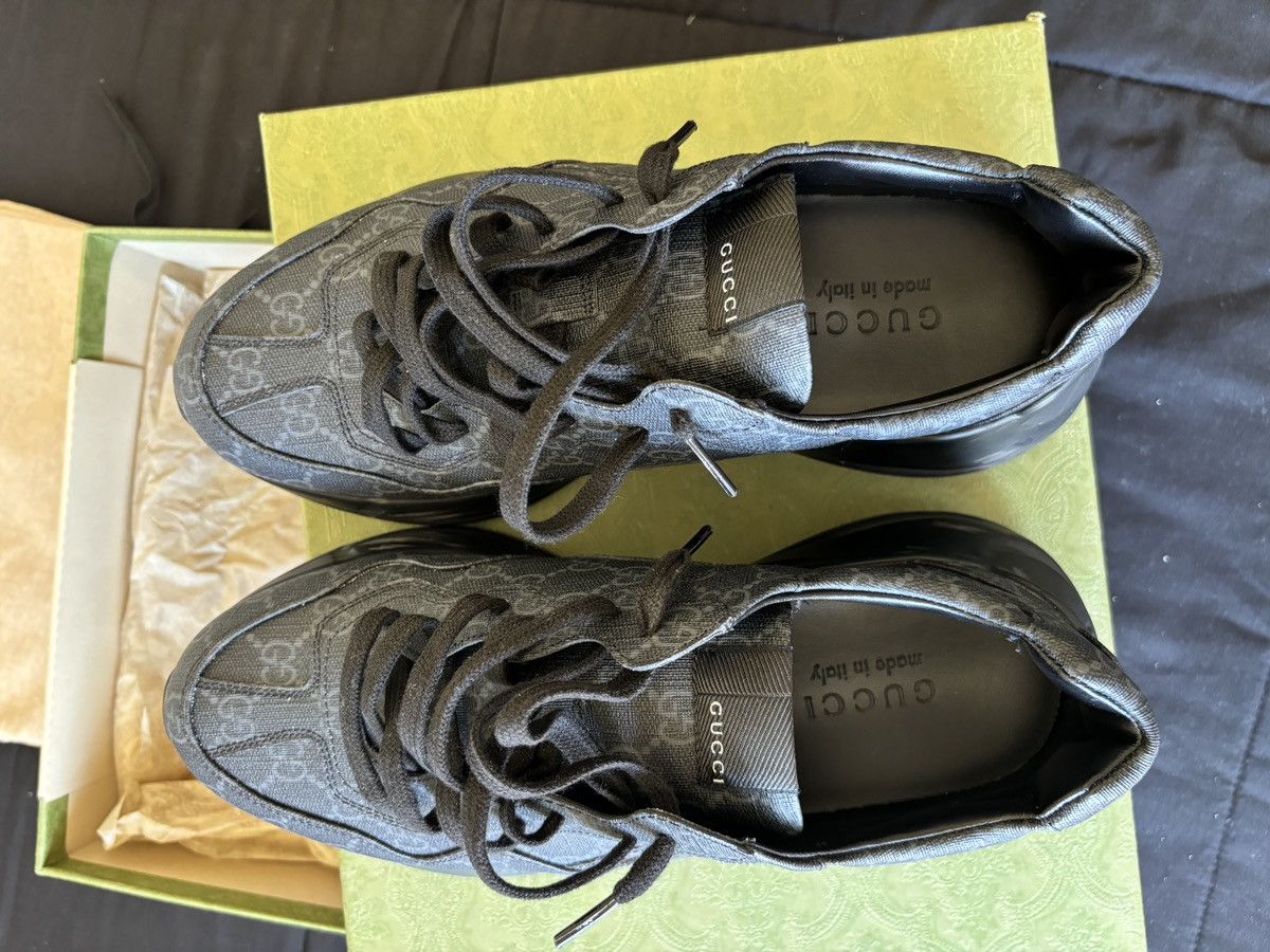 Gucci Gucci rython sneakers size 9 1/2 US Size US 9.5 / EU 42-43 - 6 Thumbnail