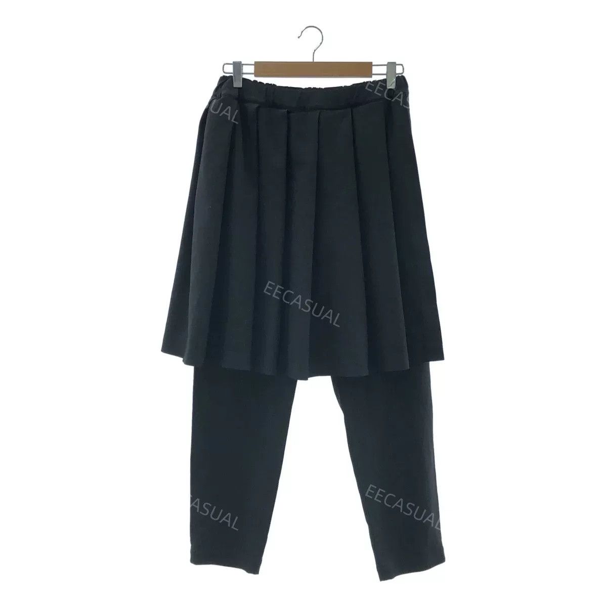 Comme des Garcons Comme des Garçons Black Pleated Trousers Size 23" - 1 Thumbnail