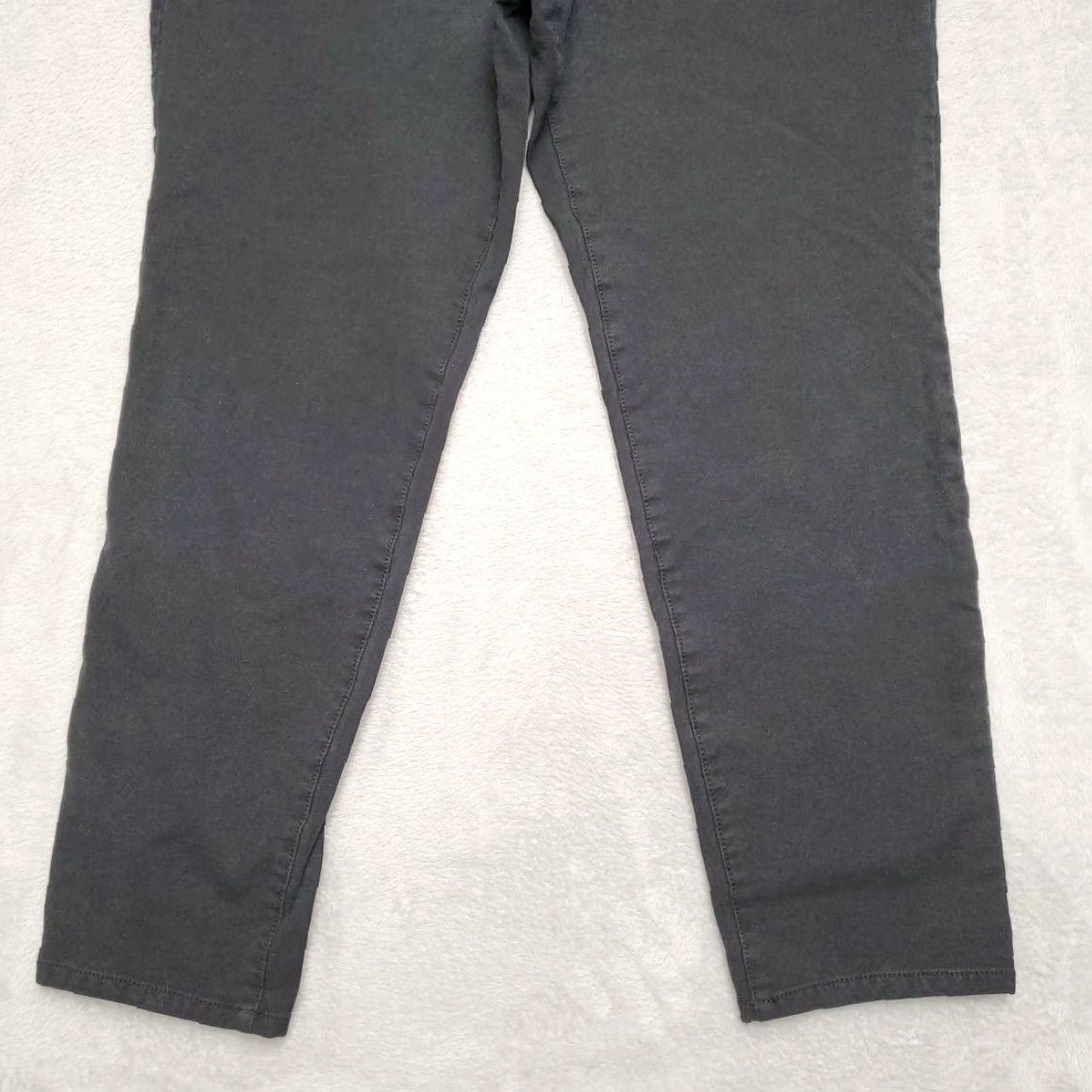 Vintage Chicos Pants Womens US 14 Black So Slimming Stretch Blend Ankle Pants size 2.5 Size 36" / US 14 / IT 50 - 2 Thumbnail
