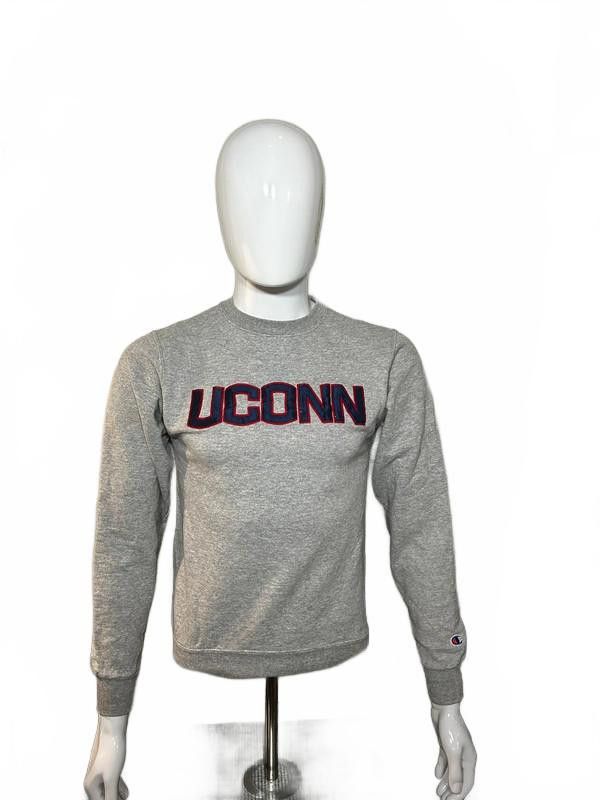 Champion UConn Champion Sweatshirt - Grey with Logo Size US XS / EU 42 / 0 - 2 Thumbnail