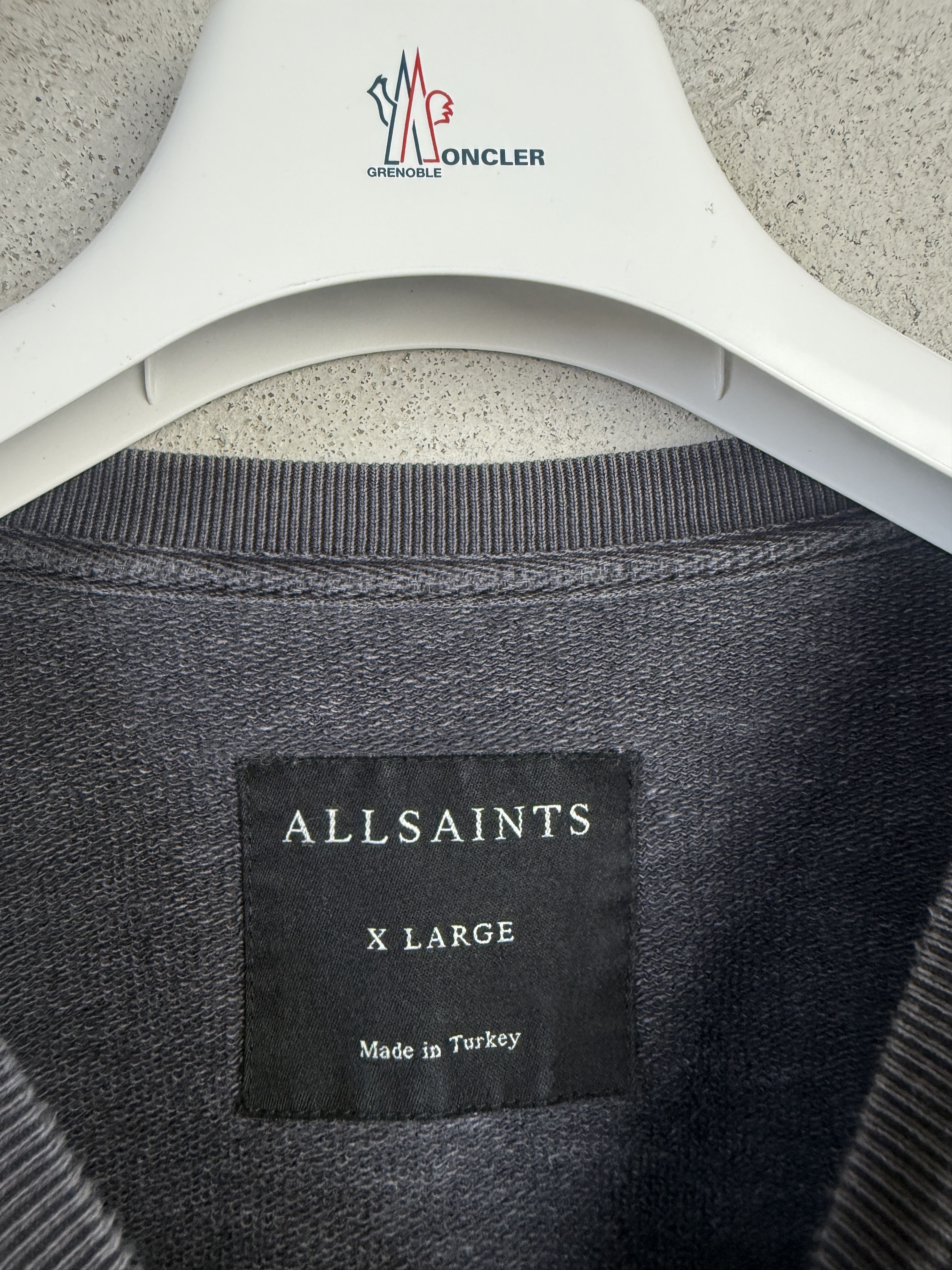 Allsaints Allsaints Tetra Crew sweatshirt crewneck opium Size US XL / EU 56 / 4 - 3 Thumbnail